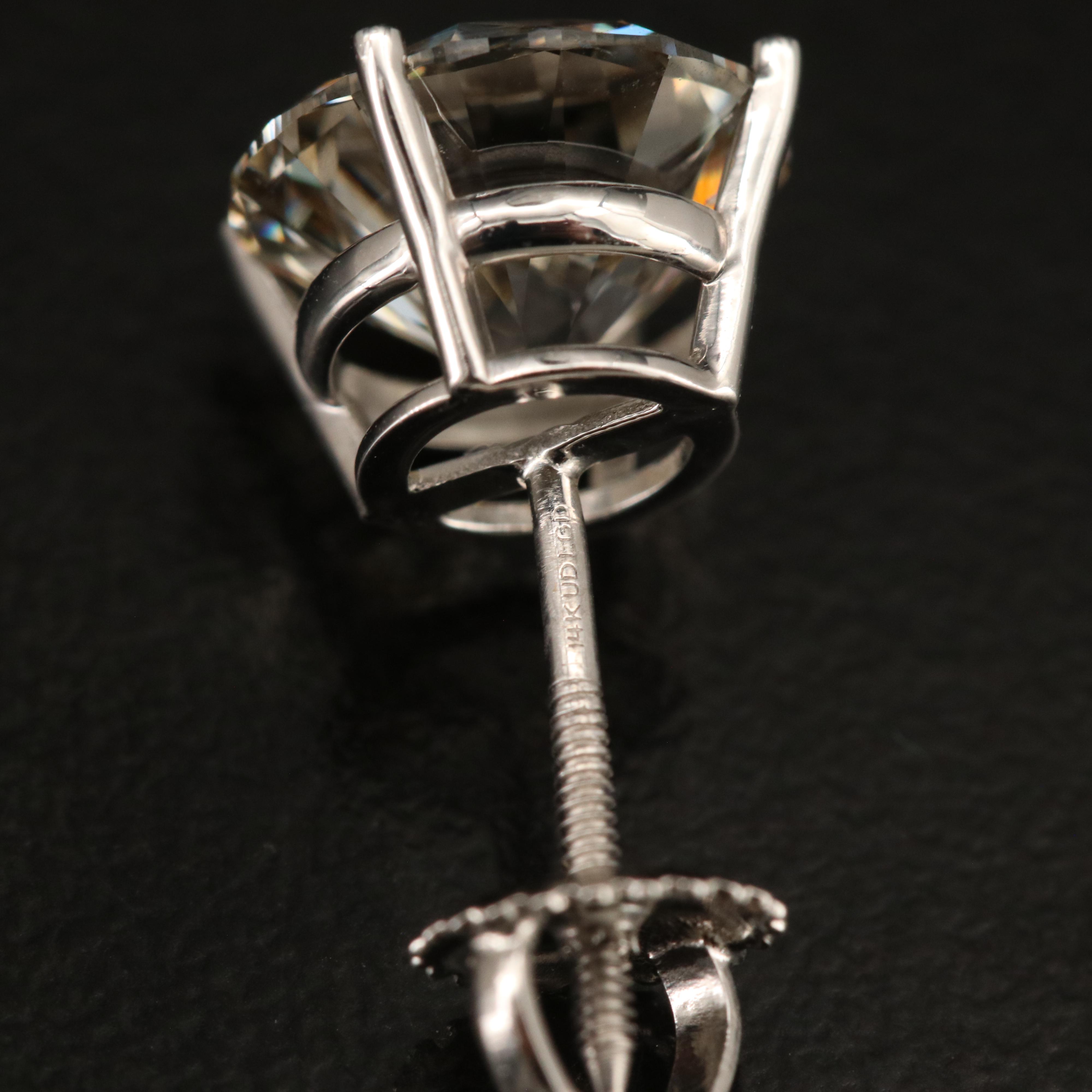 14K 6.00 CTW Lab Grown Diamond Stud Earrings