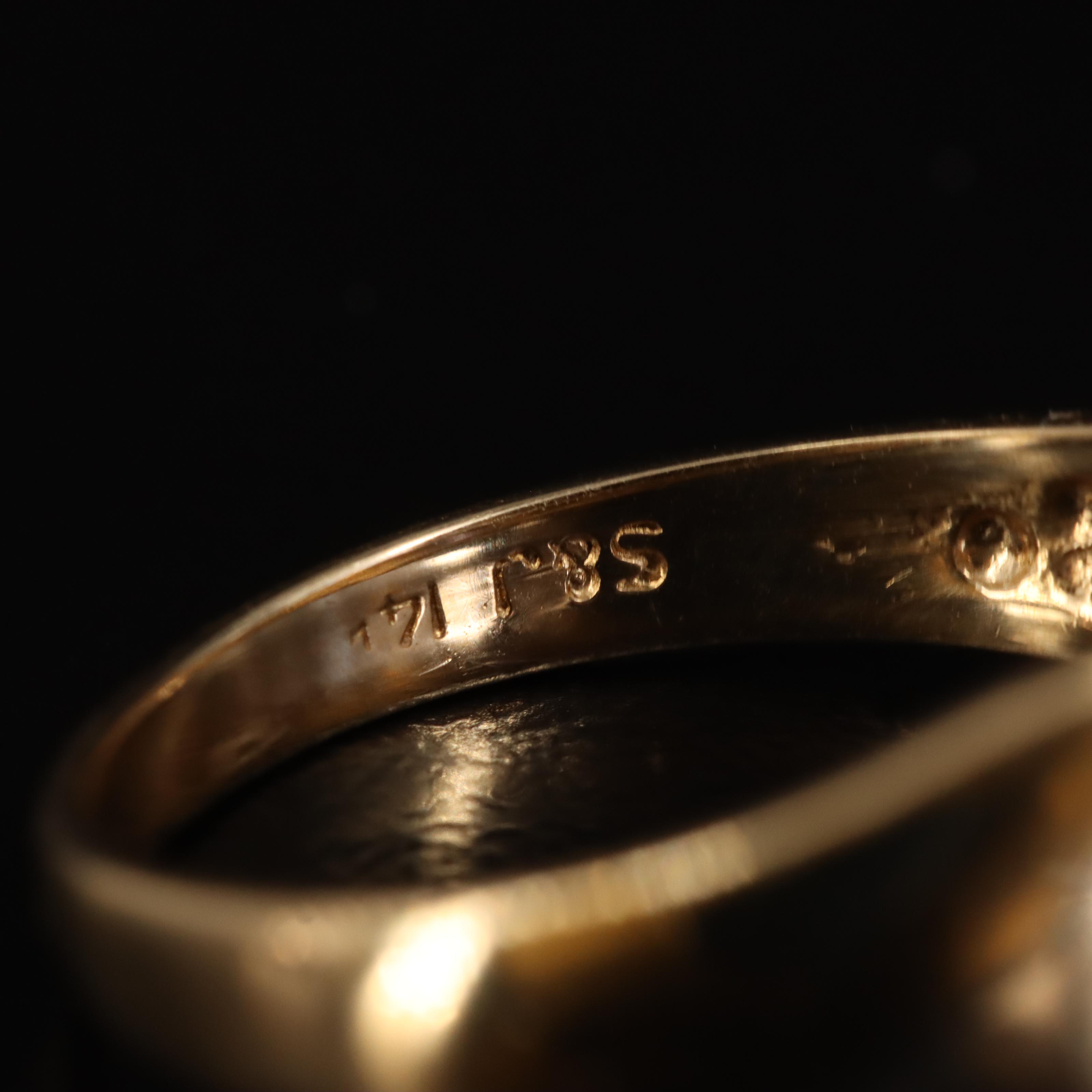 14K Tanzanite and Diamond Navette Ring