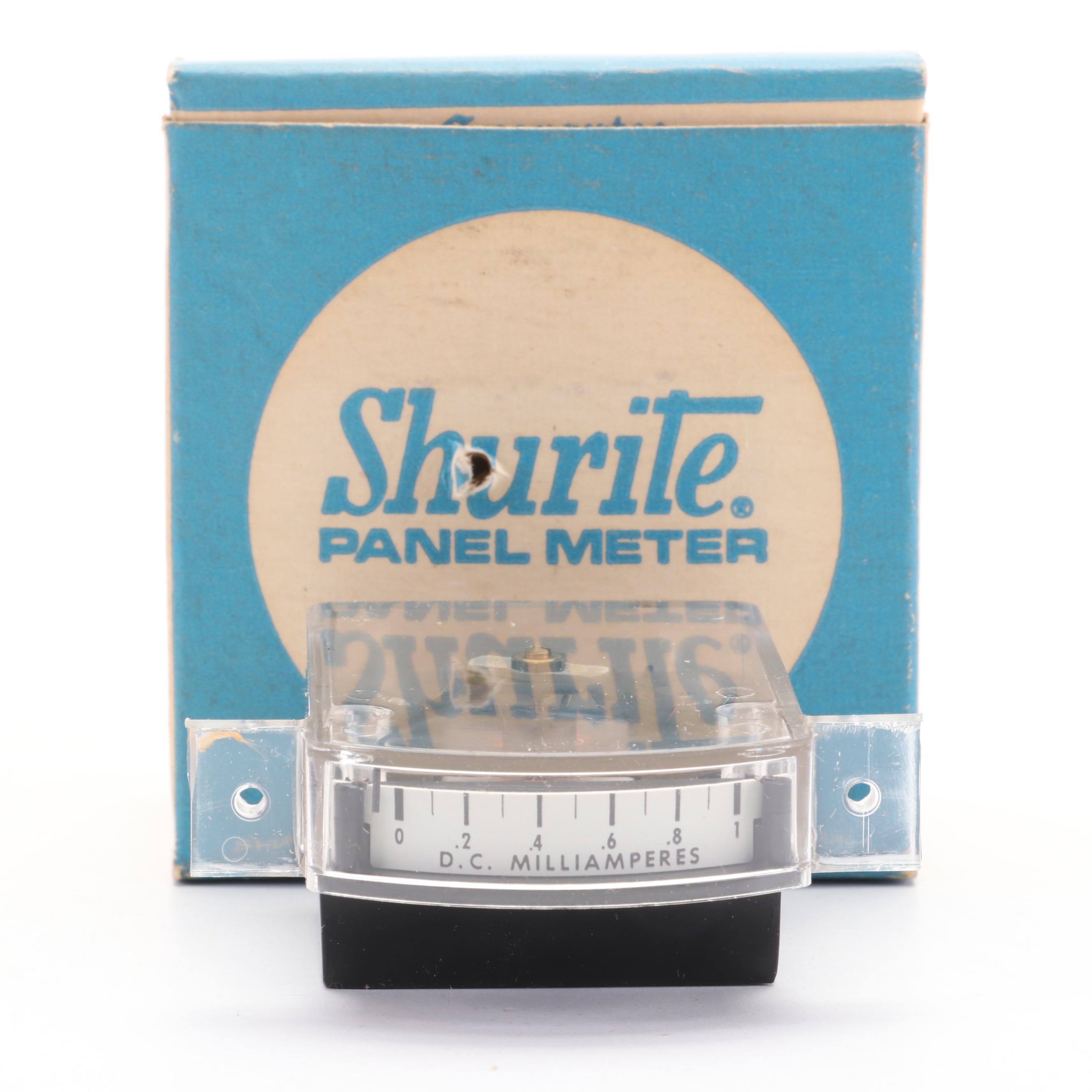 Shurite, Weston and Other Panel Meters, and More
