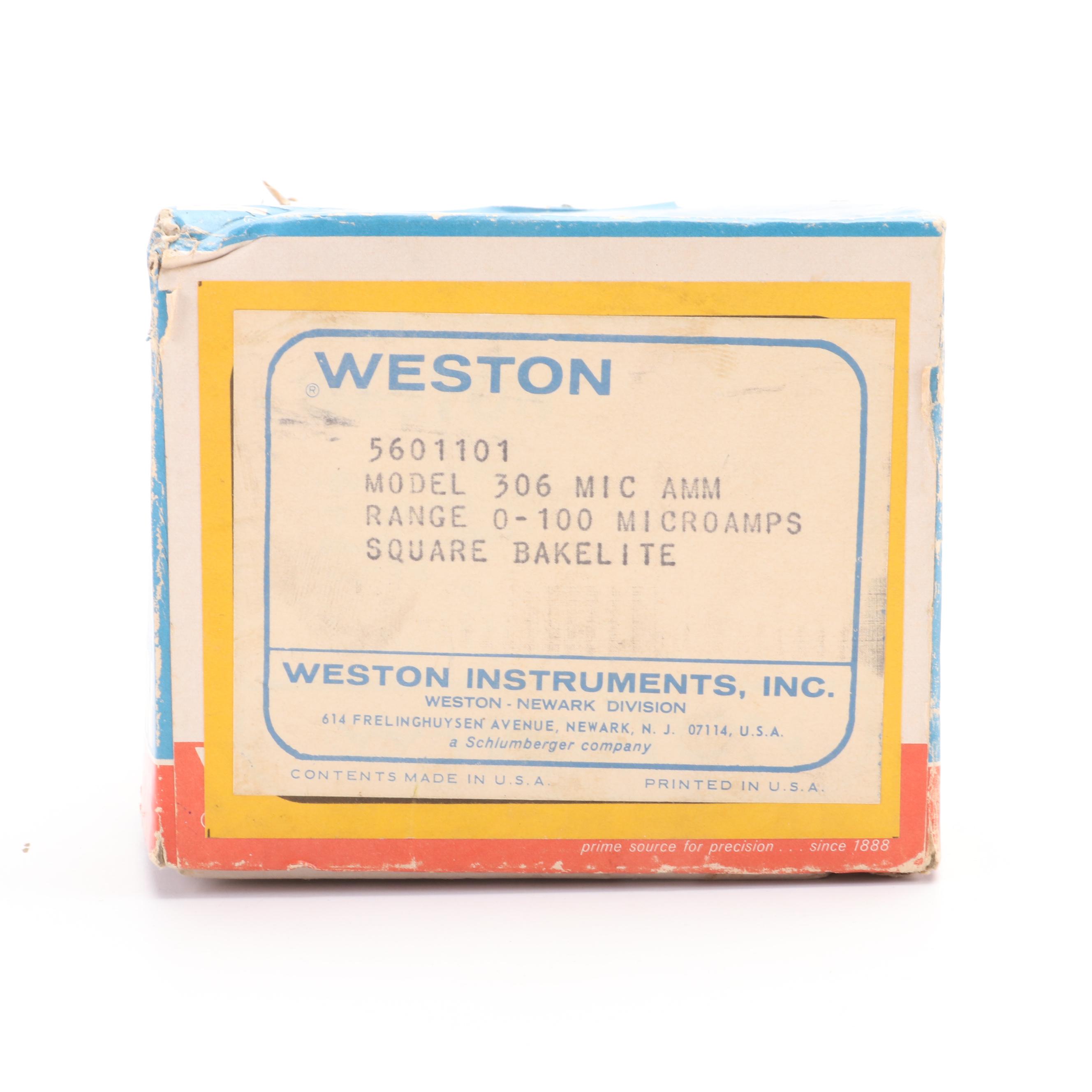 Shurite, Weston and Other Panel Meters, and More