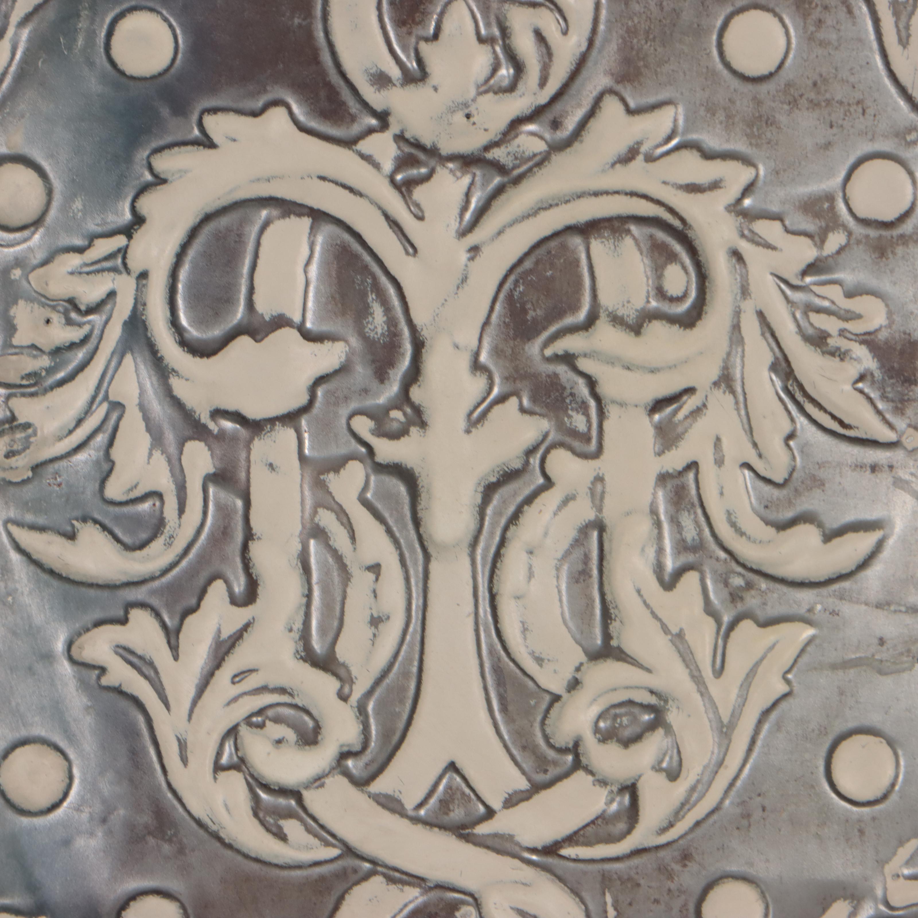 Antique Ceiling Tins Wall Hanging Plaques