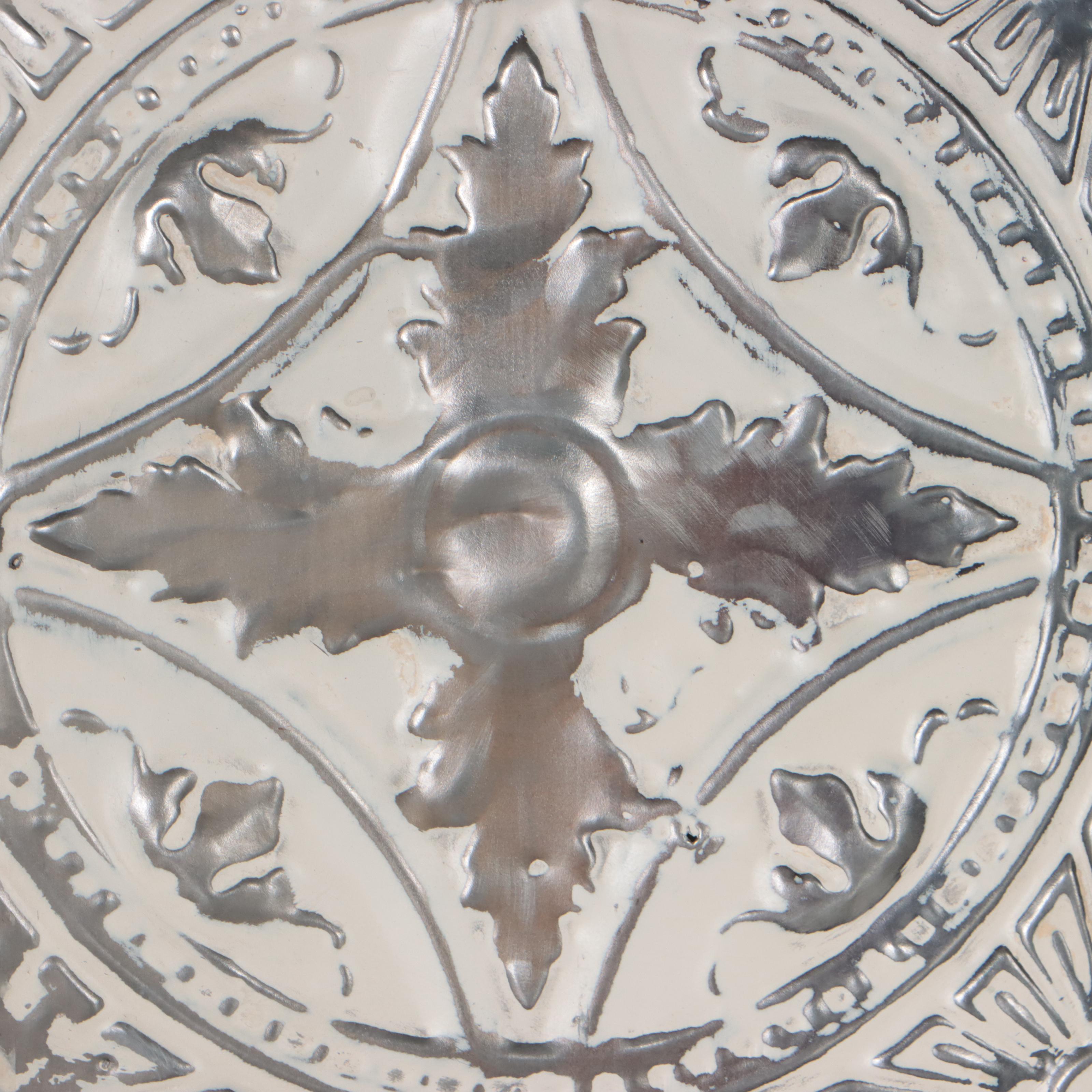 Antique Ceiling Tins Wall Hanging Plaques