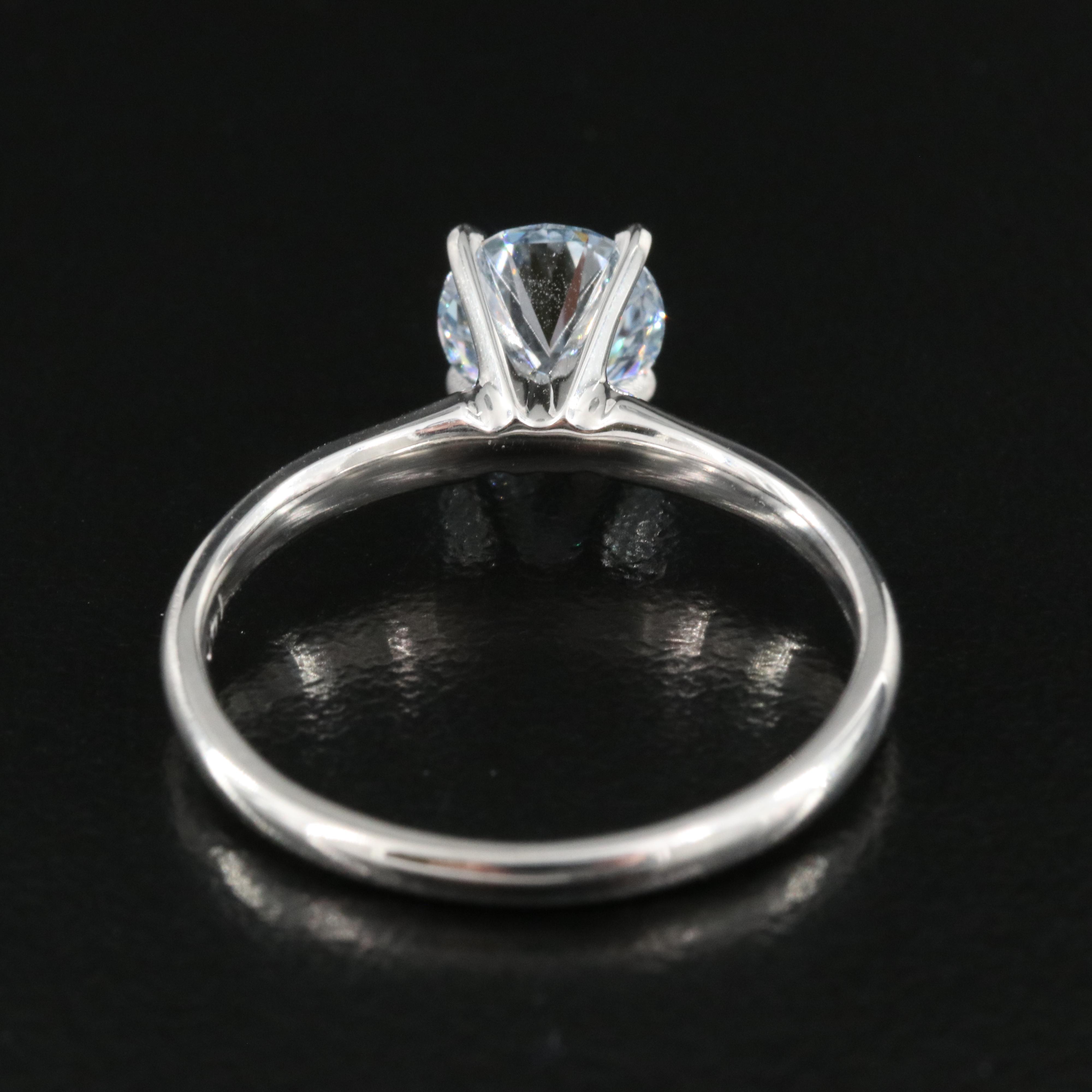 14K 1.02 CT Lab Grown Diamond Solitaire Ring