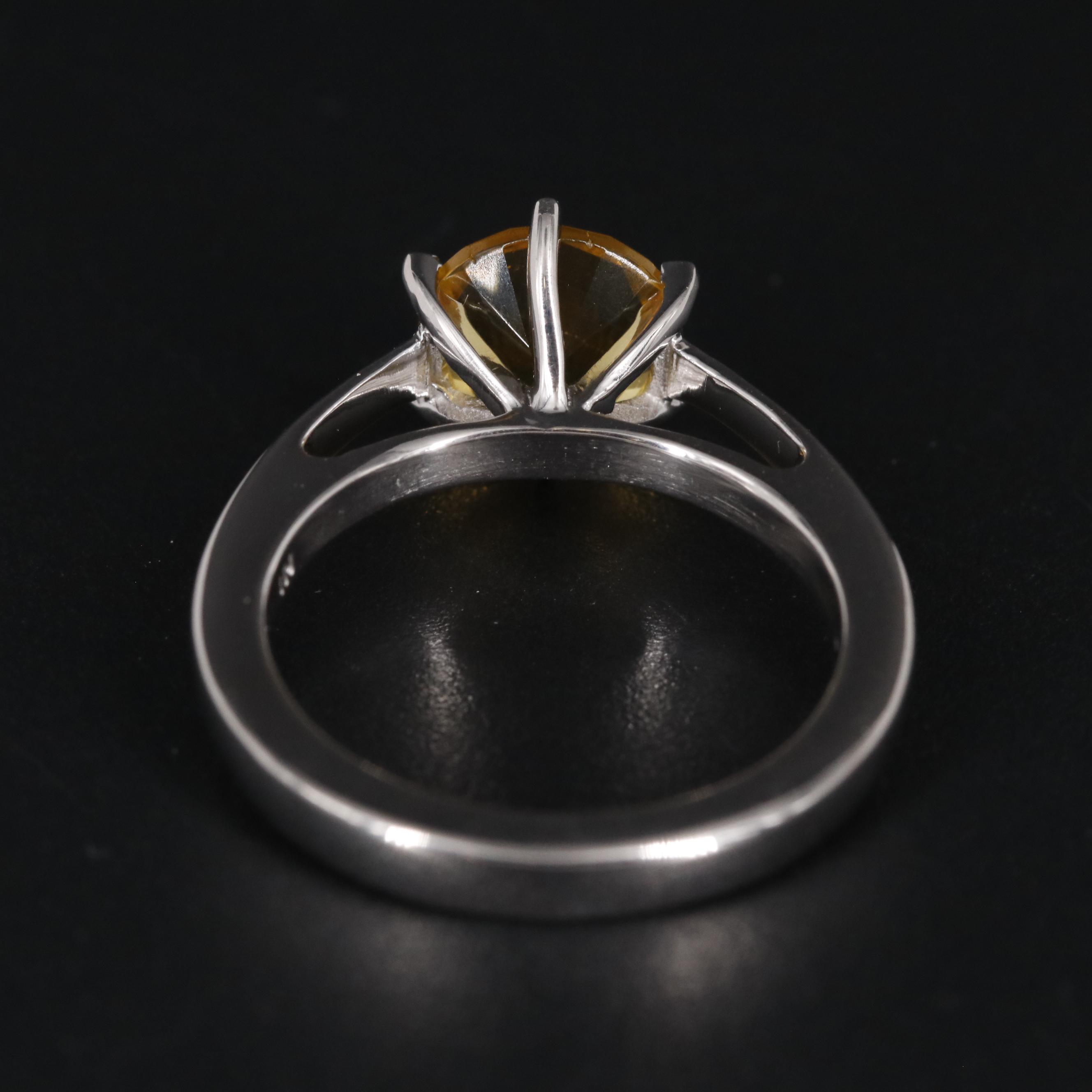 Sterling Gemstone Ring