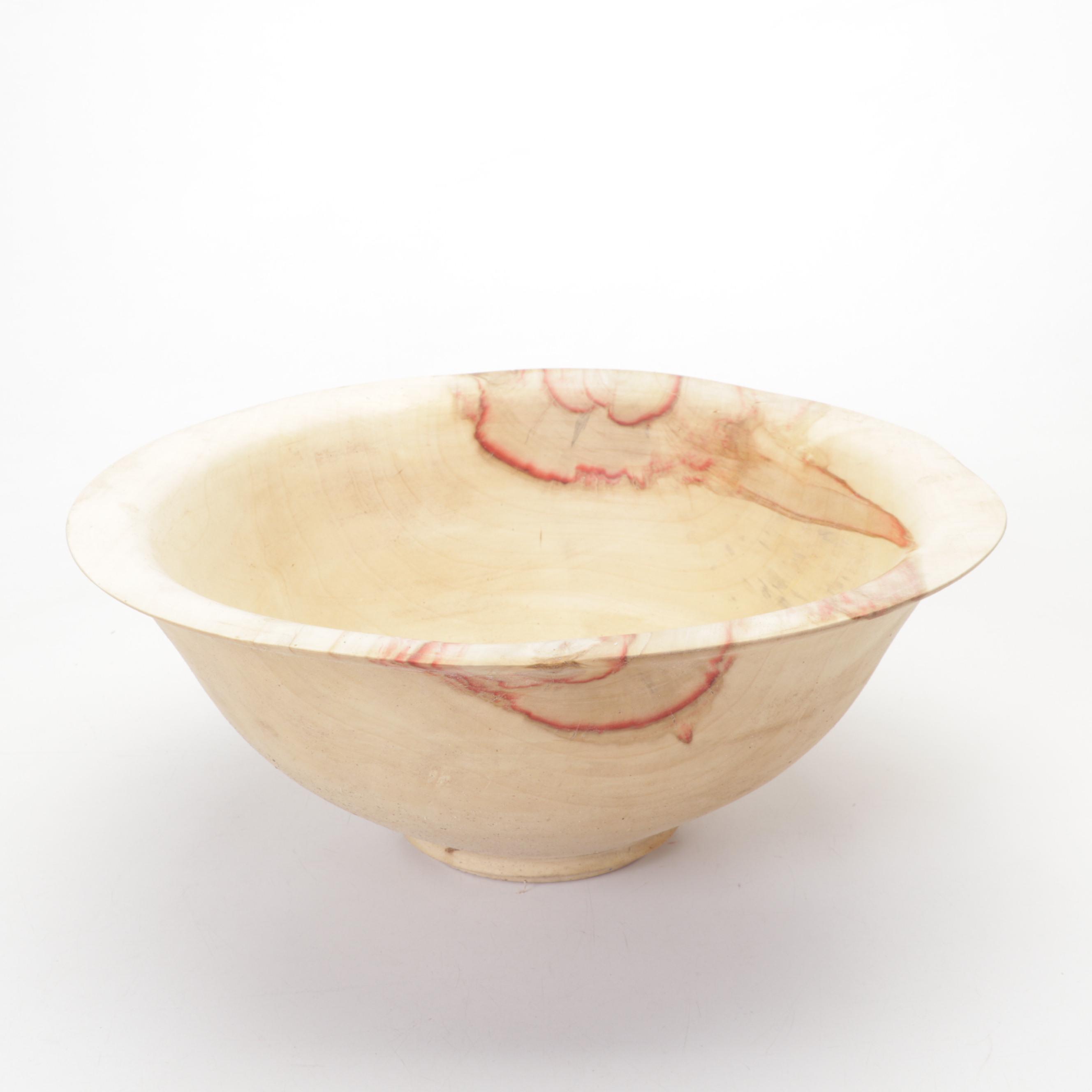 Jim Eliopulos Turned Box Elder Bowl and Vase