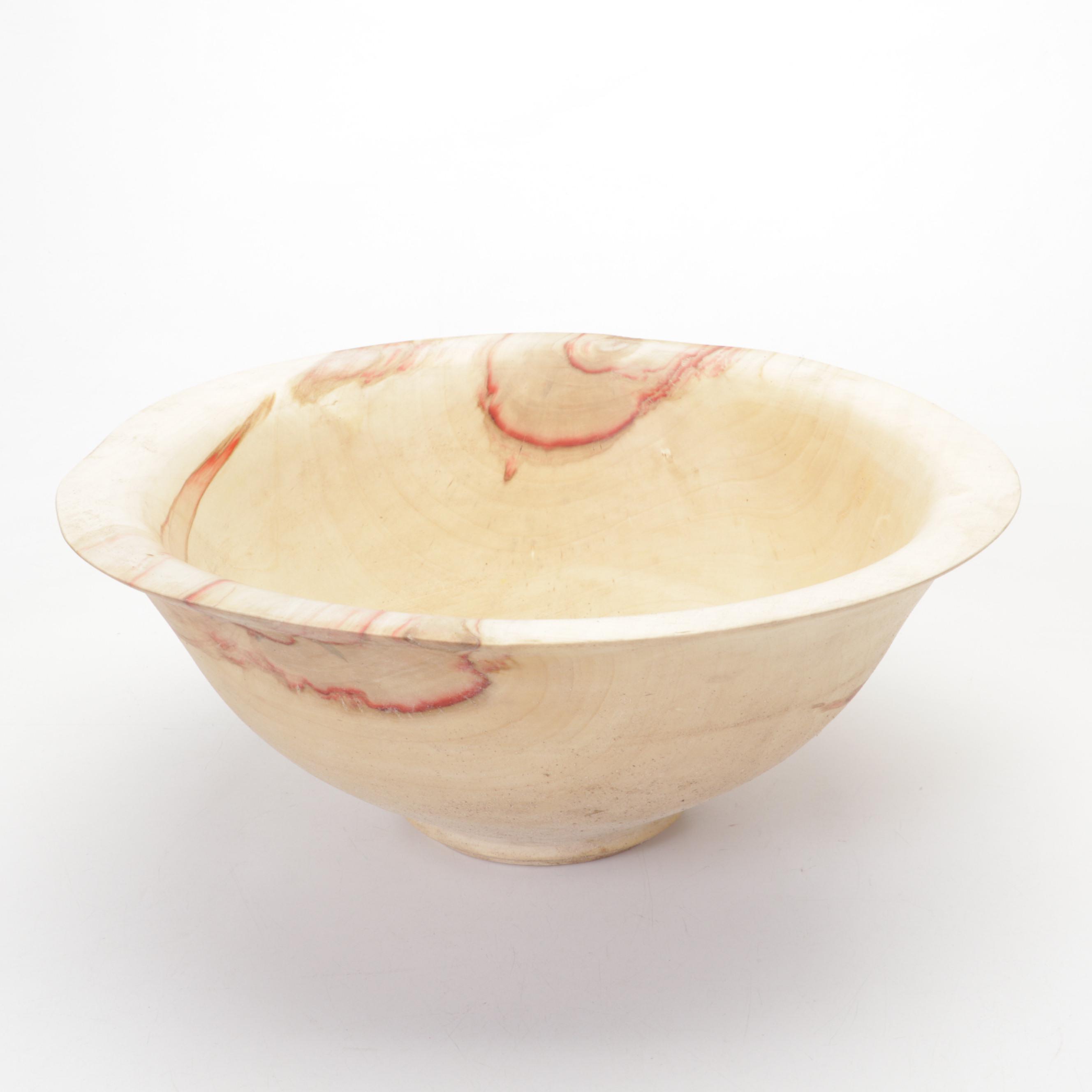 Jim Eliopulos Turned Box Elder Bowl and Vase