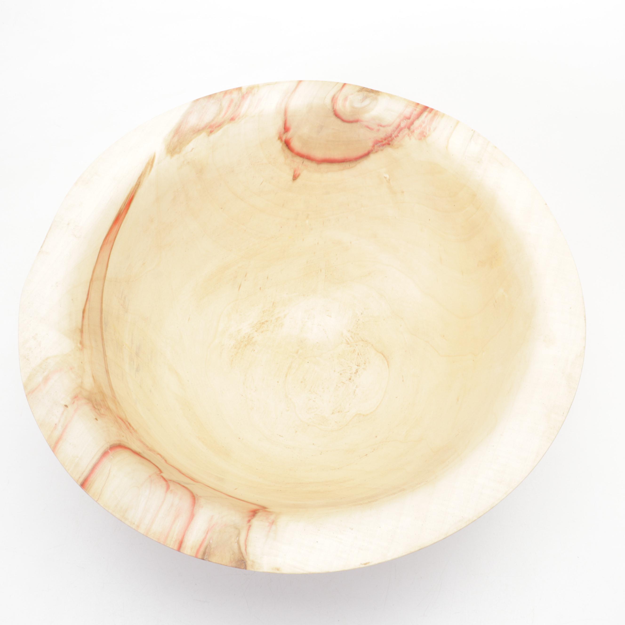 Jim Eliopulos Turned Box Elder Bowl and Vase