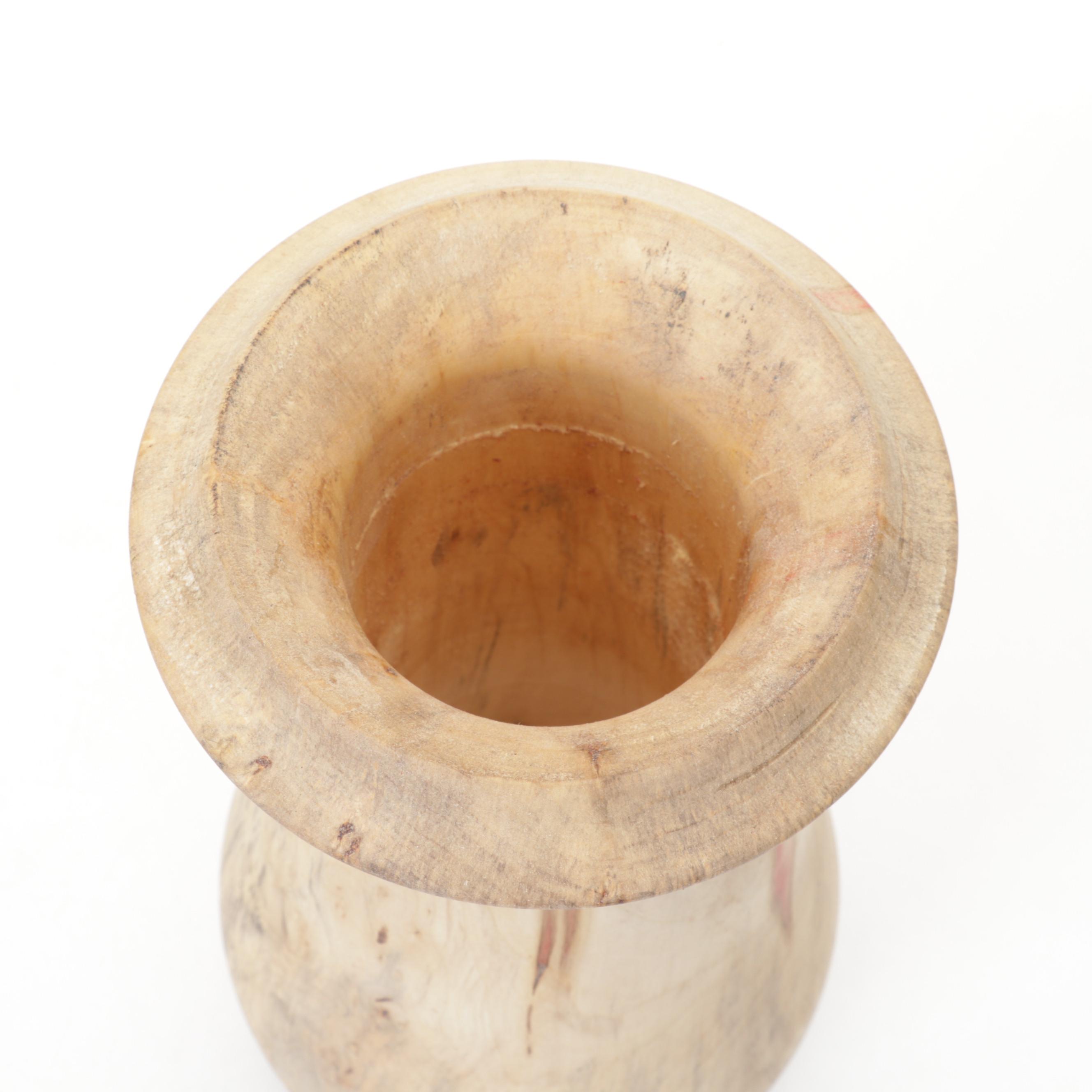 Jim Eliopulos Turned Box Elder Bowl and Vase