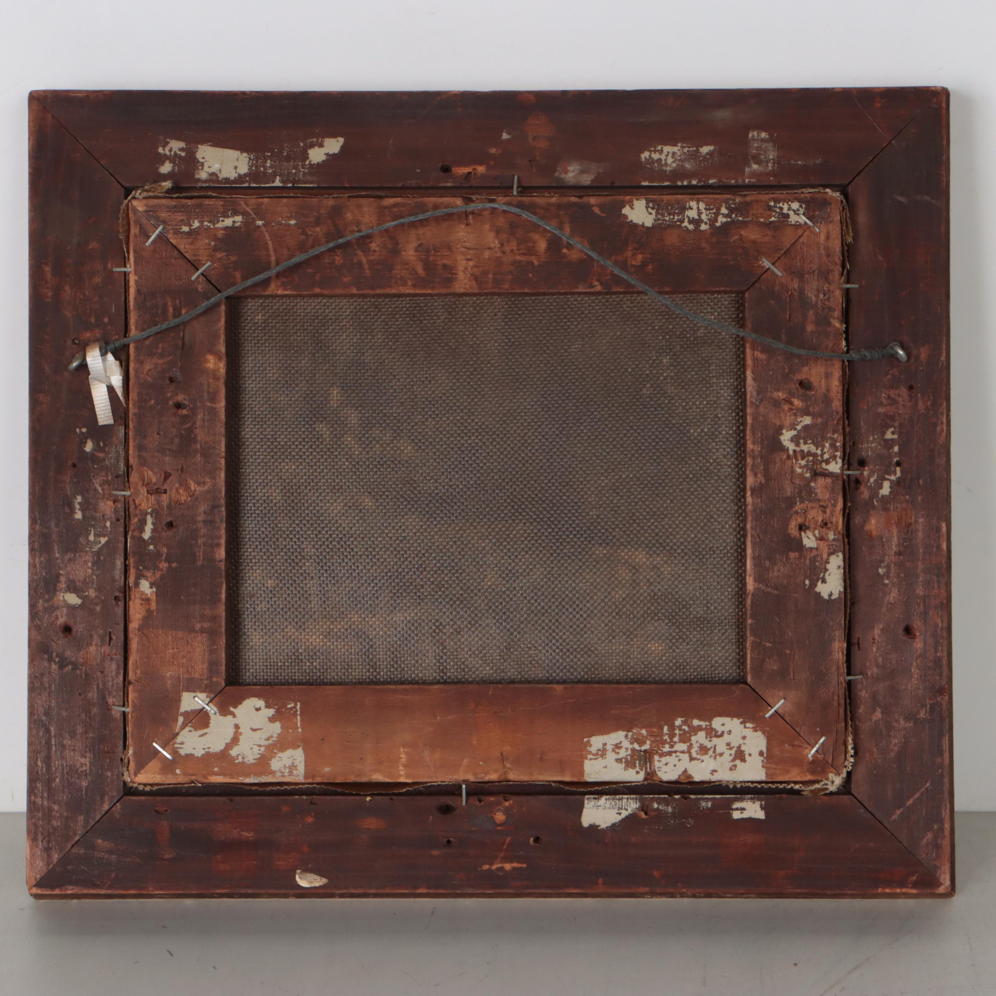 Hudson River School Landscape Oil Painting, Circa 1900