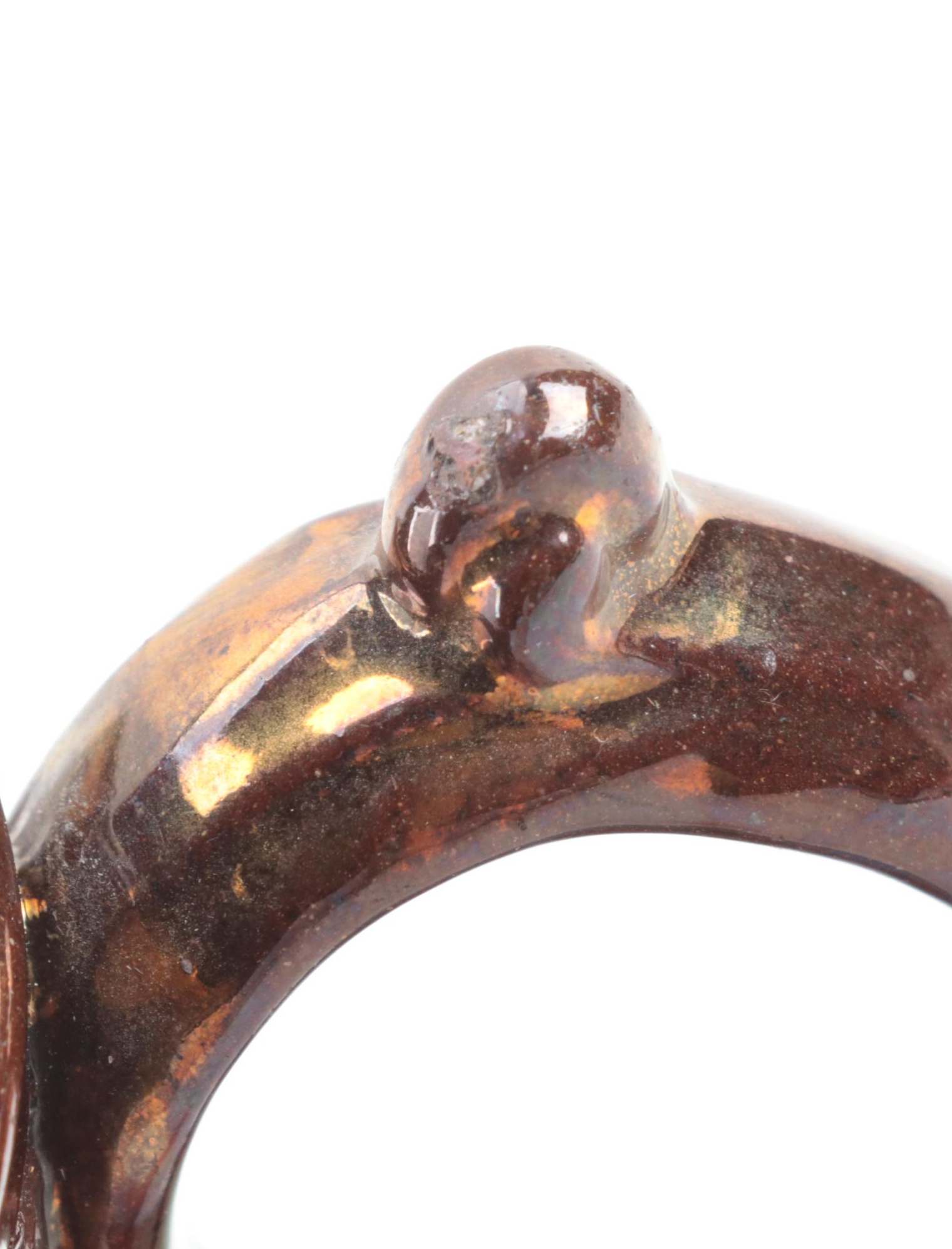 Lancaster & Sons with Other Copper Luster Earthenware Creamers