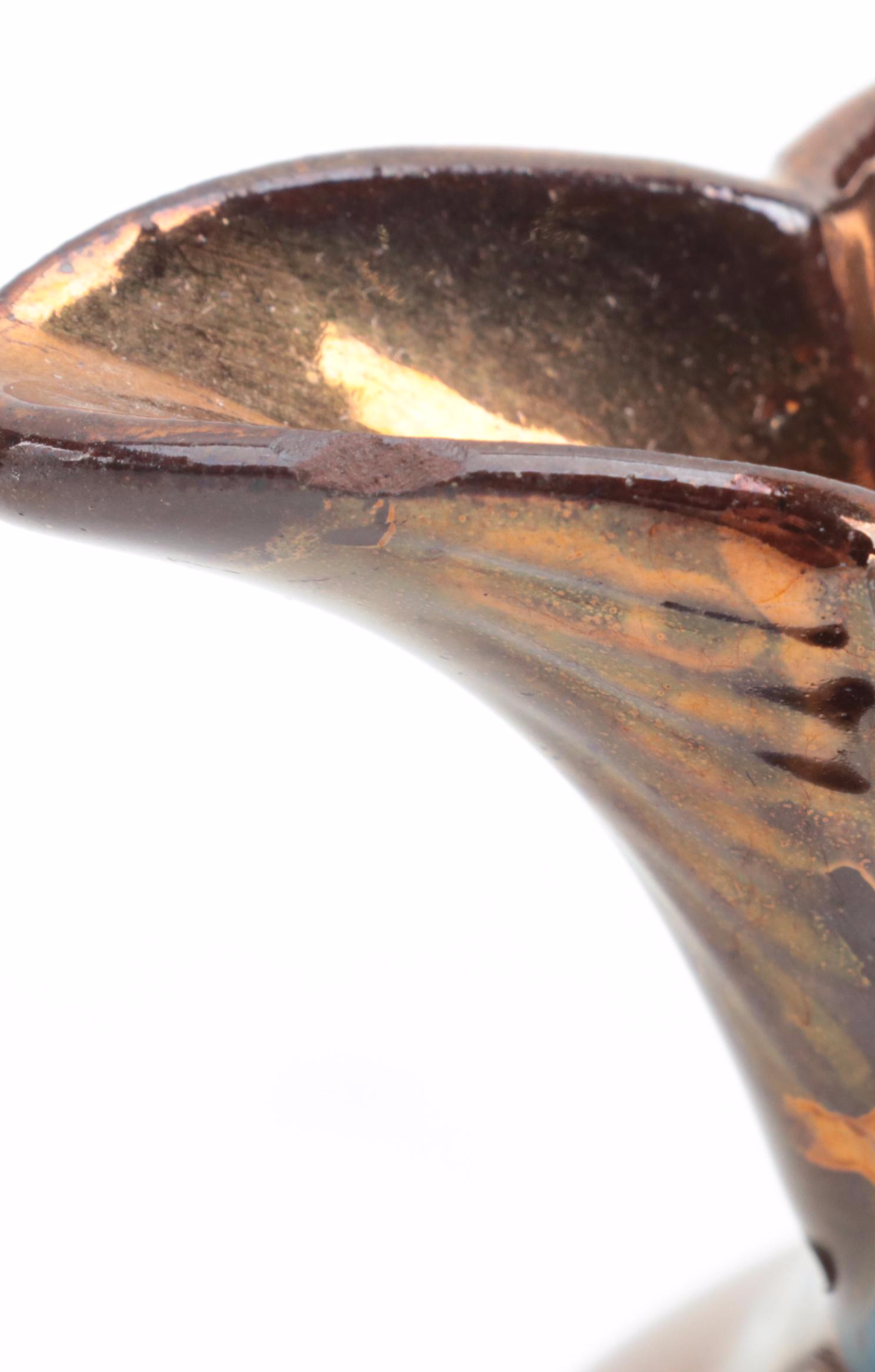 Lancaster & Sons with Other Copper Luster Earthenware Creamers