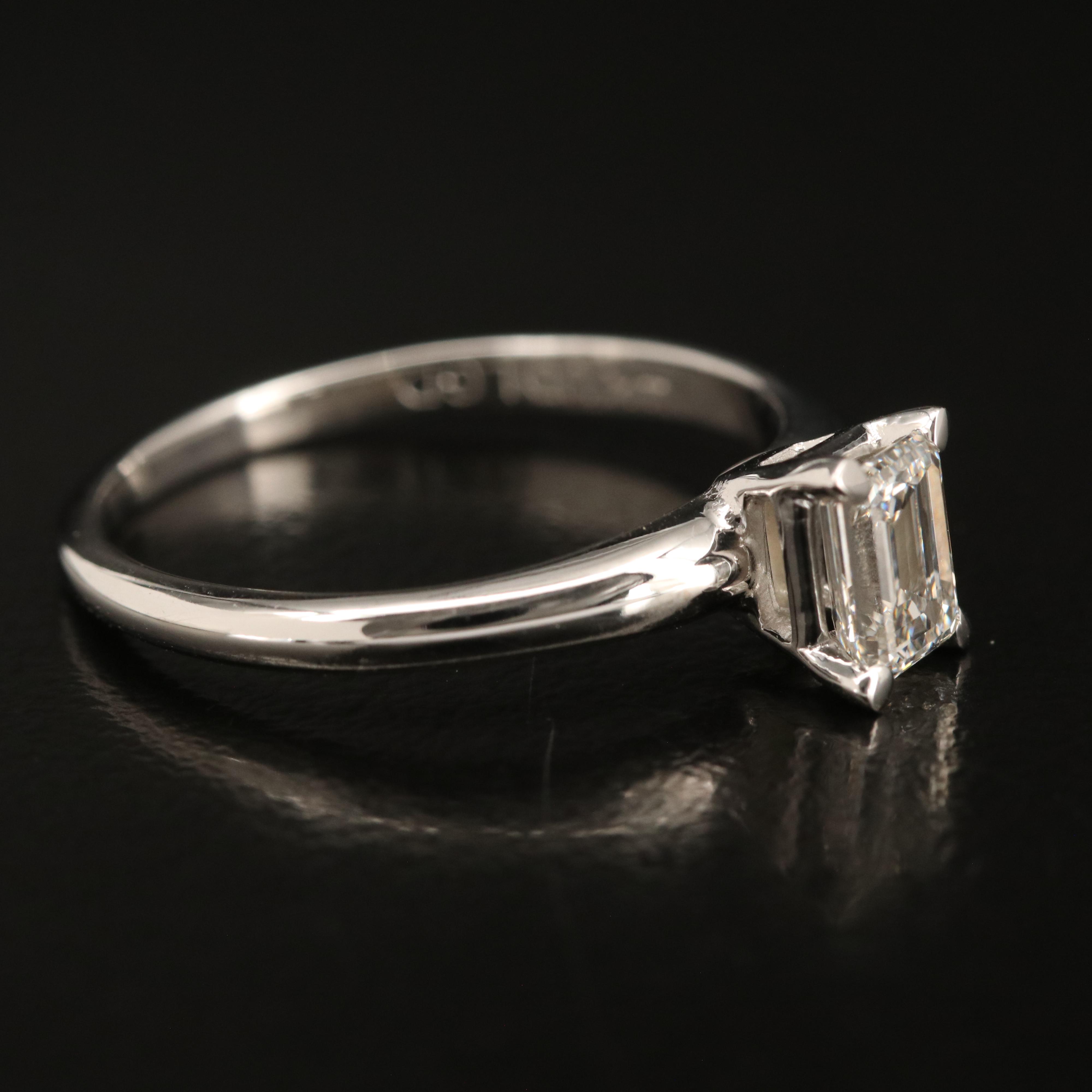 14K 0.54 CT Lab Grown Diamond Solitaire Ring