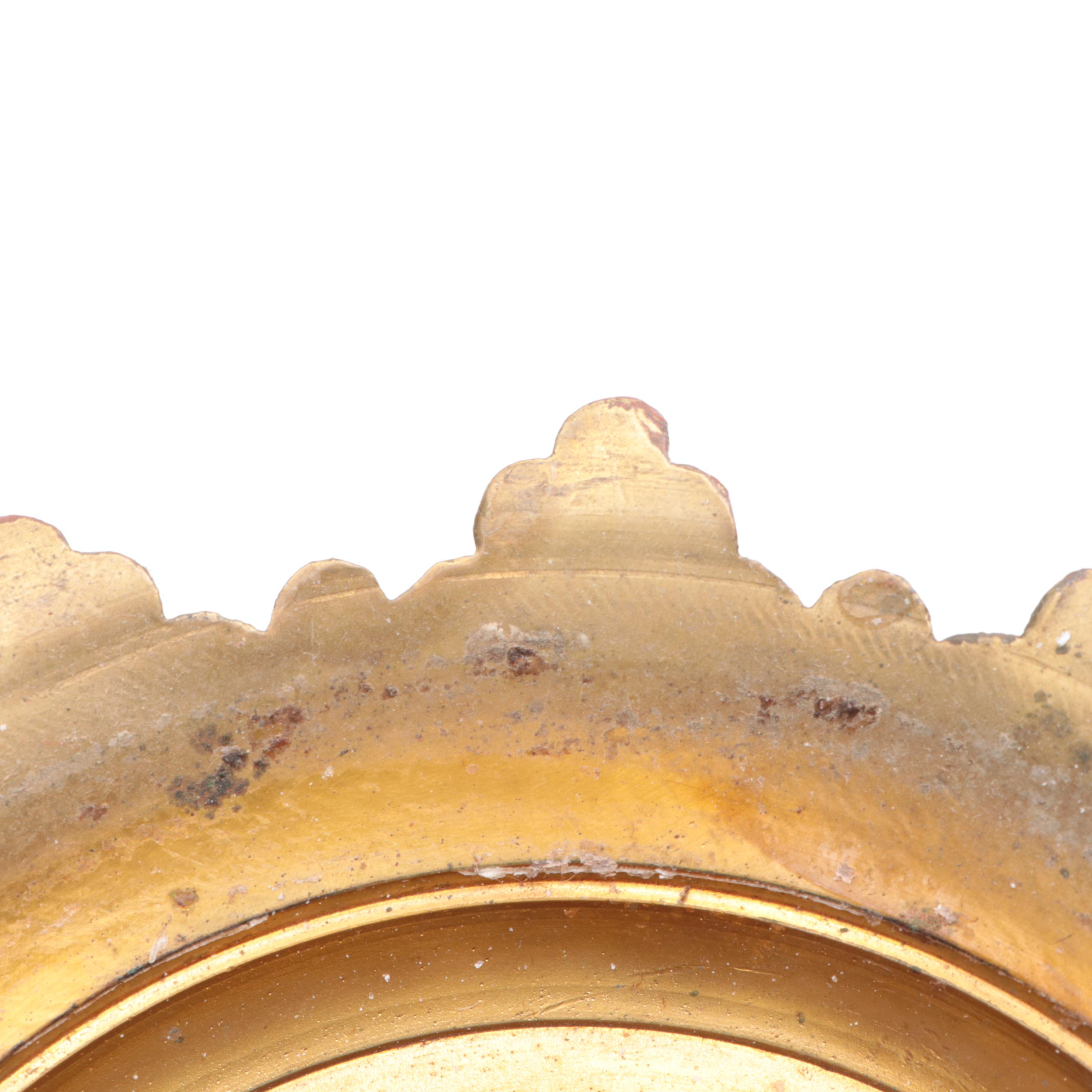 Engraved Brass Tray, Repoussé Brass Tray and Baroque Style Candle Pricket