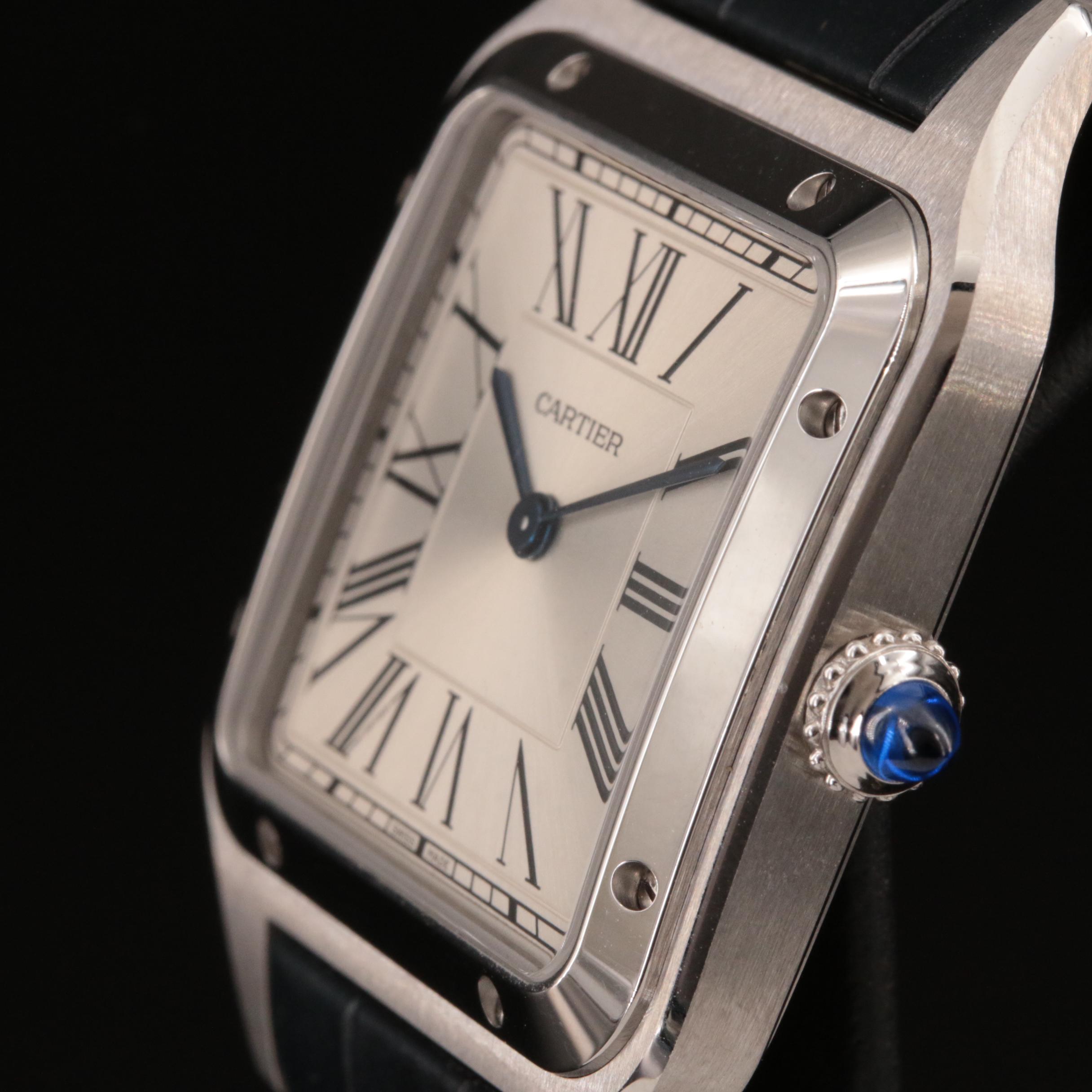 Cartier Santos - Dumont Quartz Stainless Steel Watch