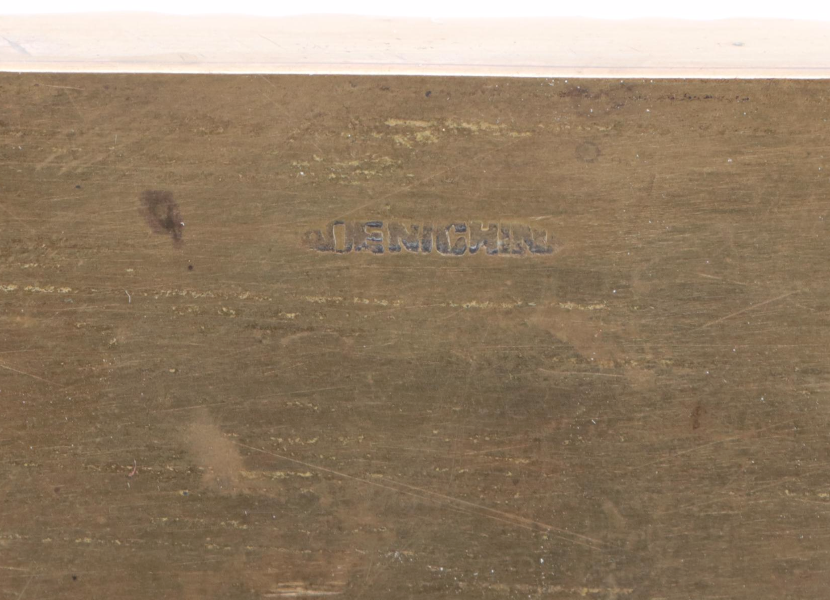 Engraved Brass Tray, Repoussé Brass Tray and Baroque Style Candle Pricket