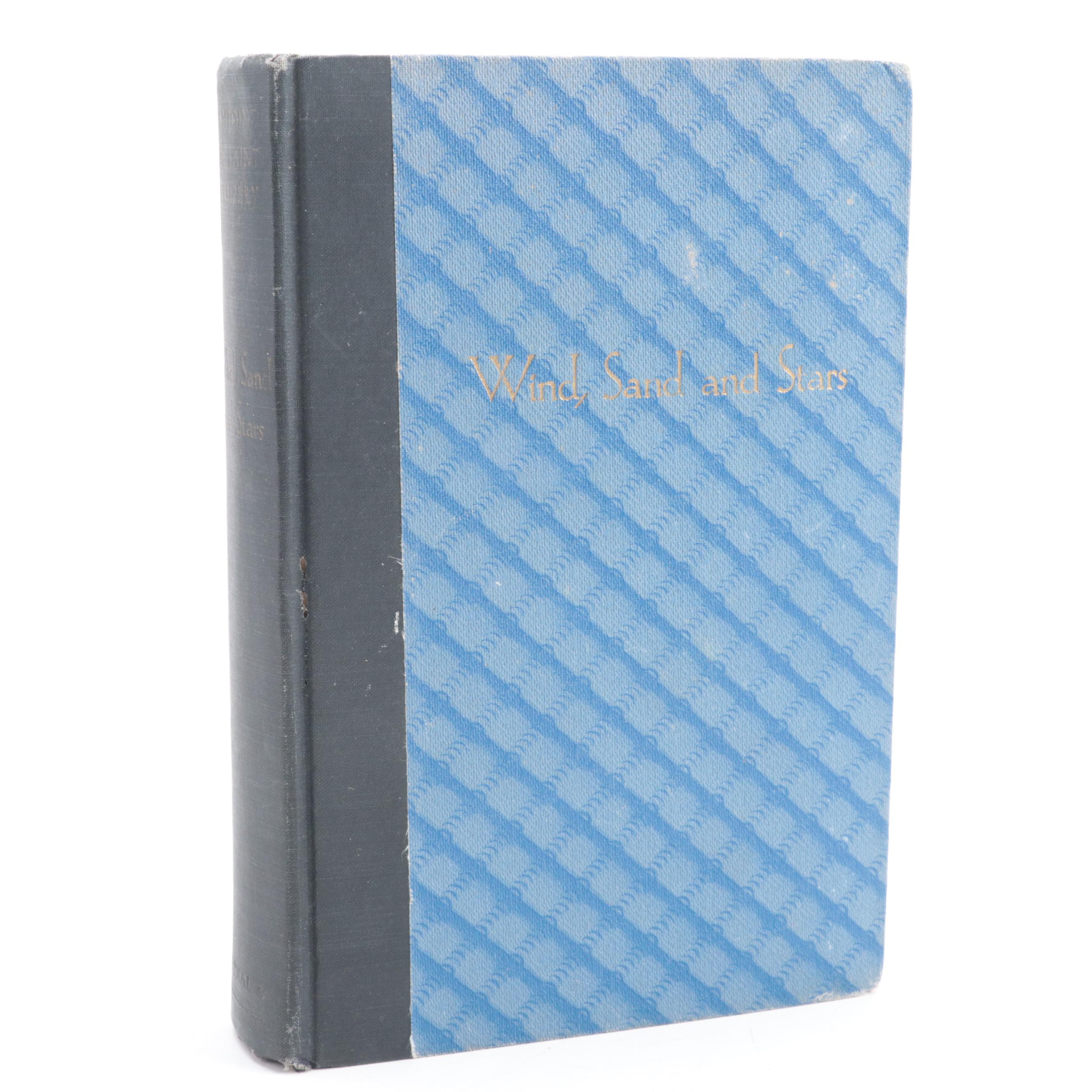 First Trade Edition "Wind, Sand and Stars" by Antoine de Saint-Exupéry, 1939
