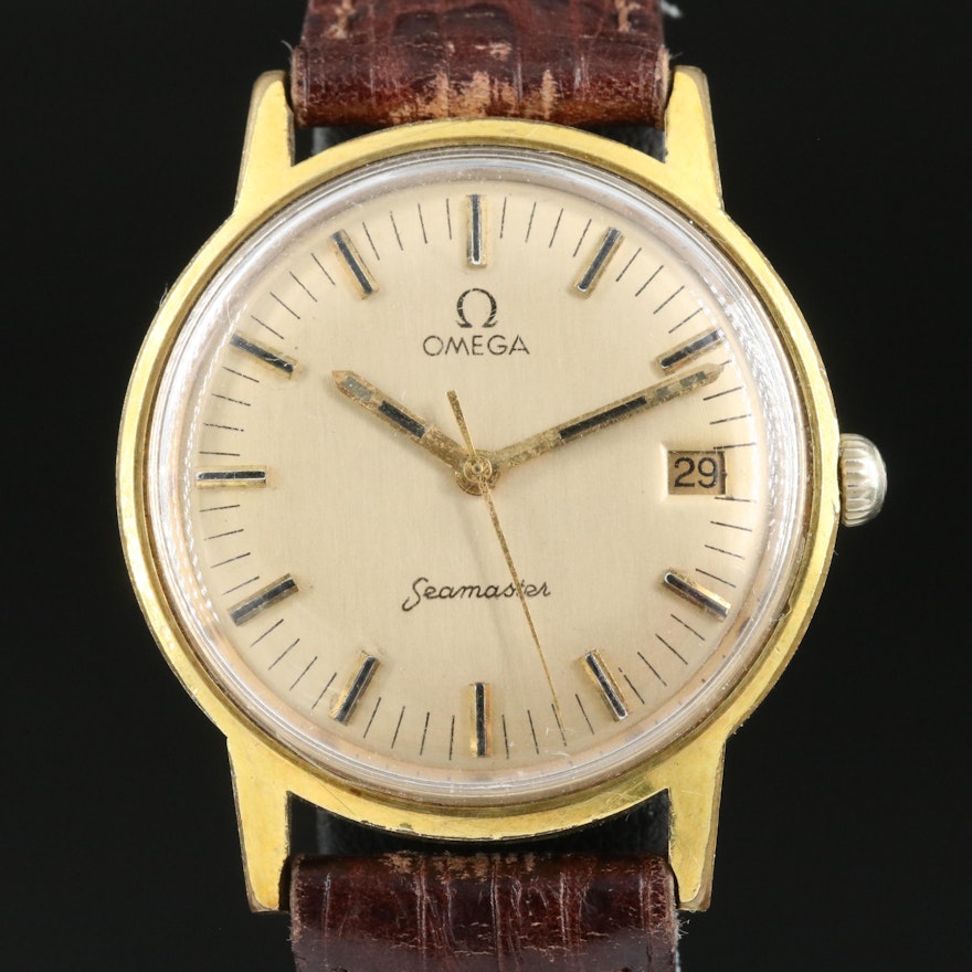 1969 Omega Seamaster Automatic with Date Wristwatch