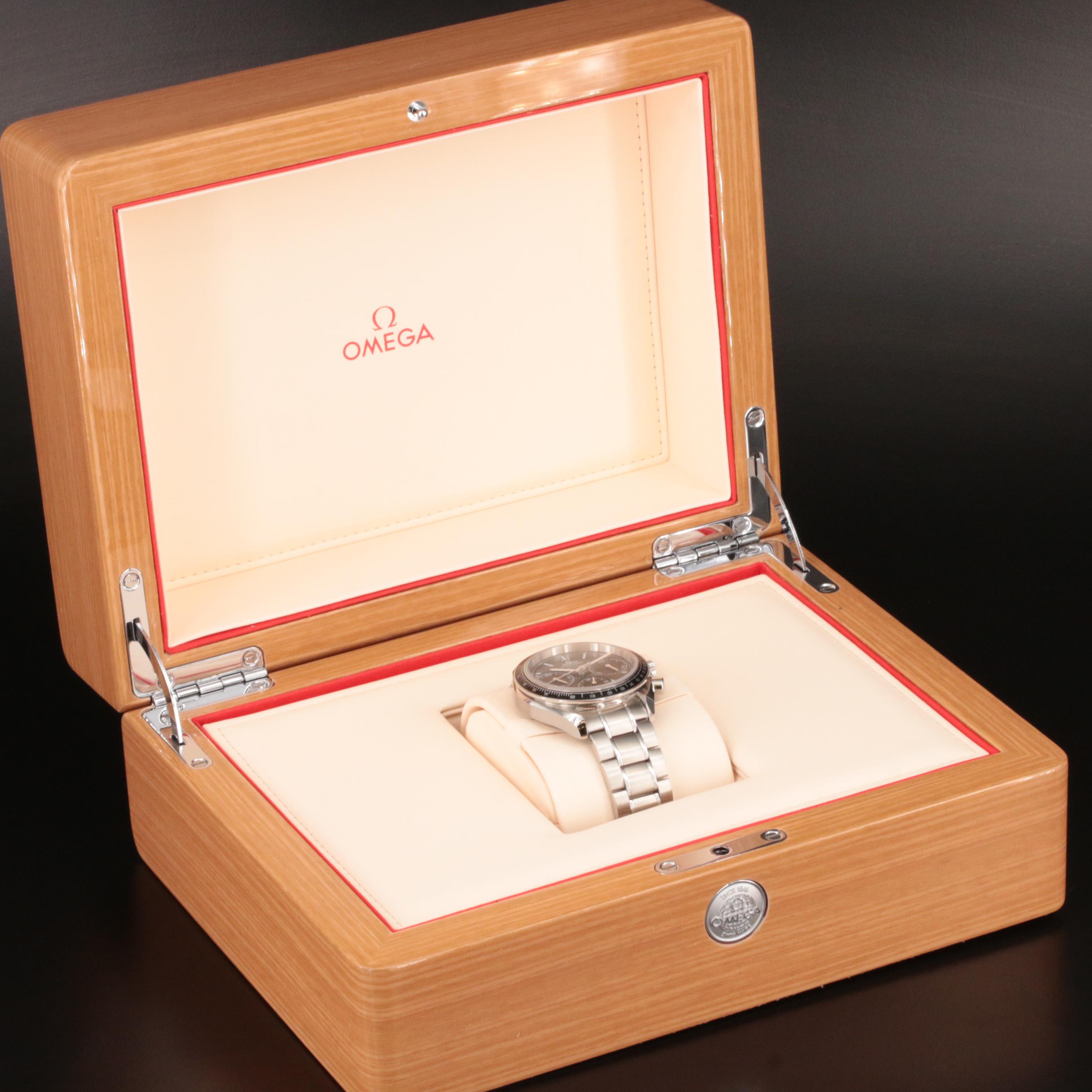 Omega Speedmaster Racing Automatic Chronograph Stainless Steel Watch