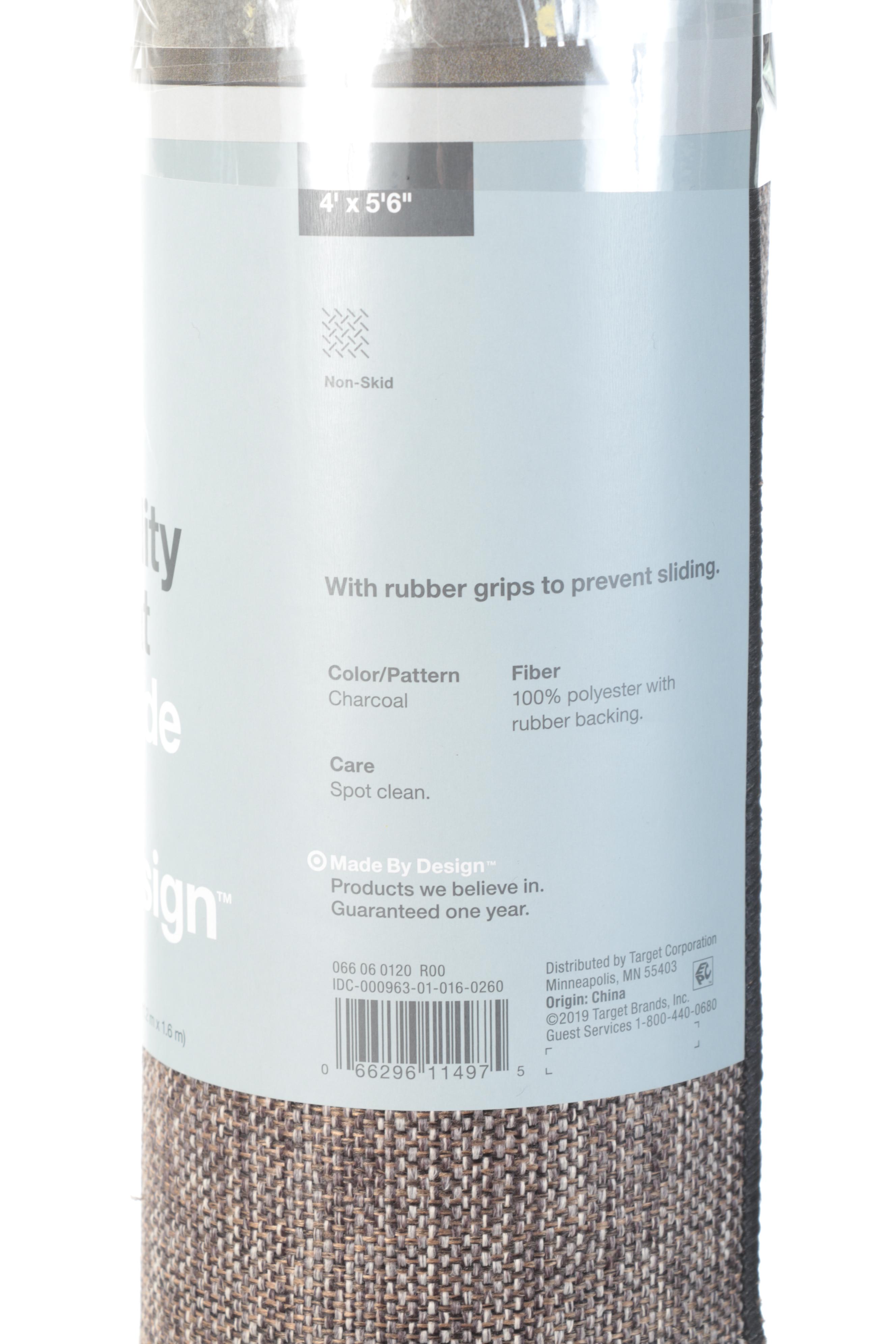 4' x 5'6 Made by Design Charcoal Utility Mats