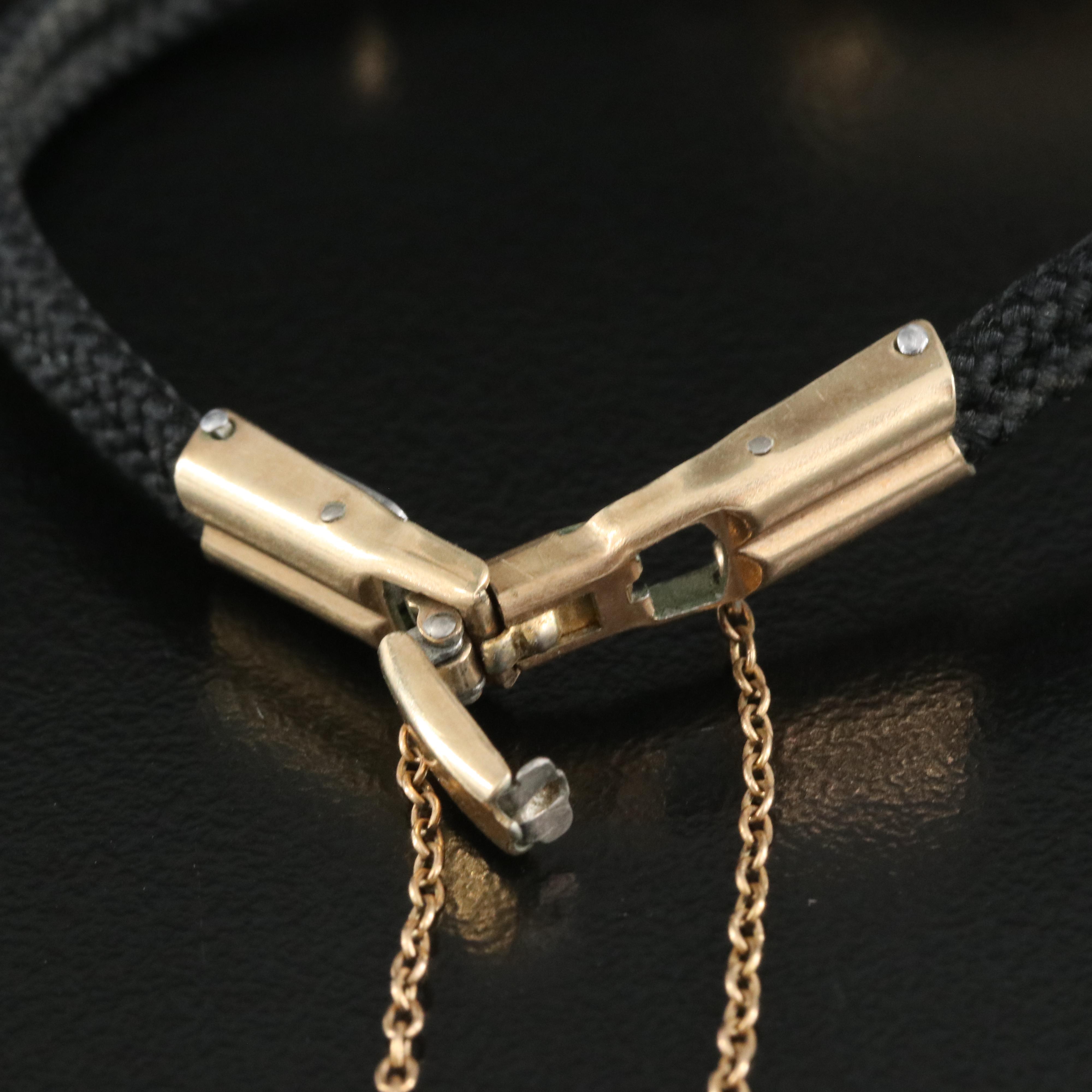 14K Omega Fancy Lugs Watch