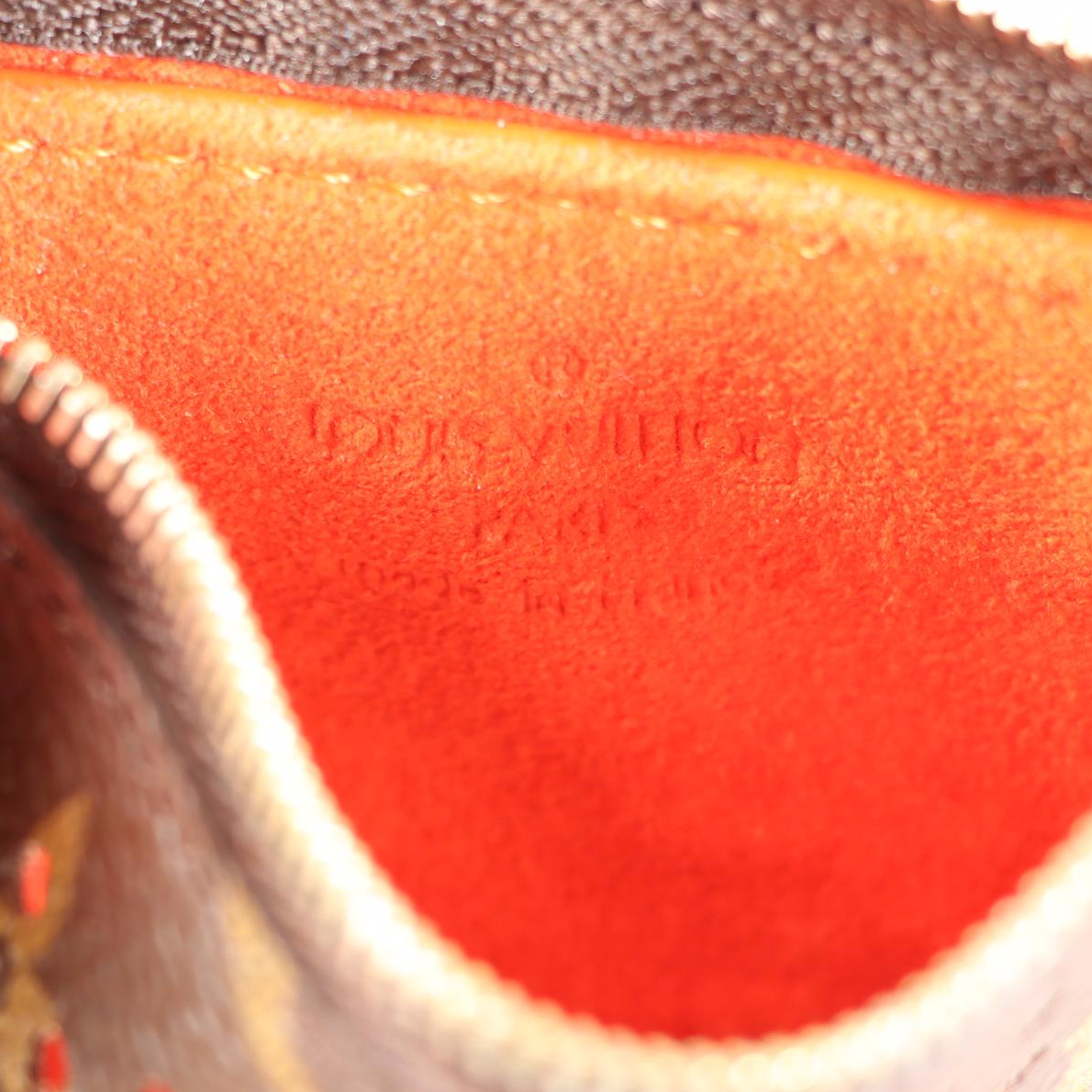 Louis Vuitton Limited Edition Pochette Clés in Perforated Monogram Canvas