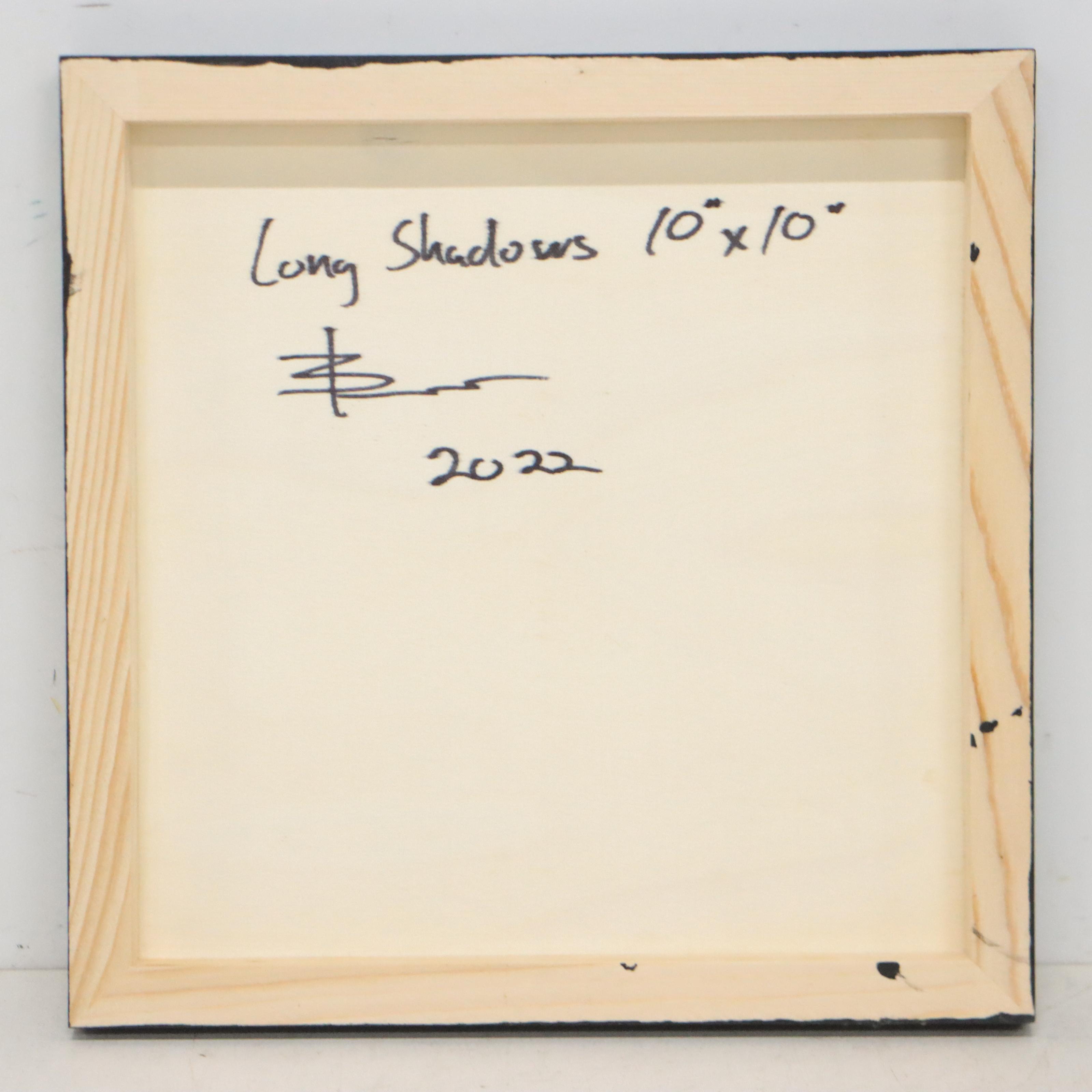 William Hawkins Landscape Oil Painting "Long Shadows," 2022