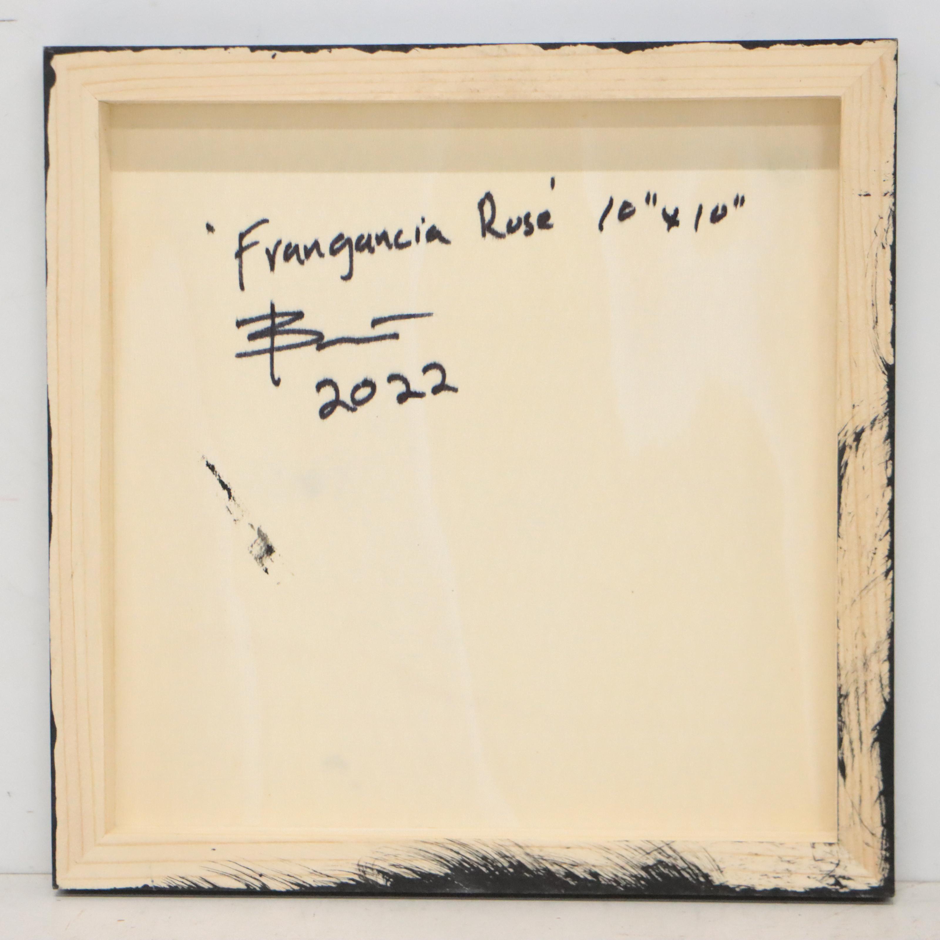 William Hawkins Landscape Oil Painting "Frangancia Rosé," 2022