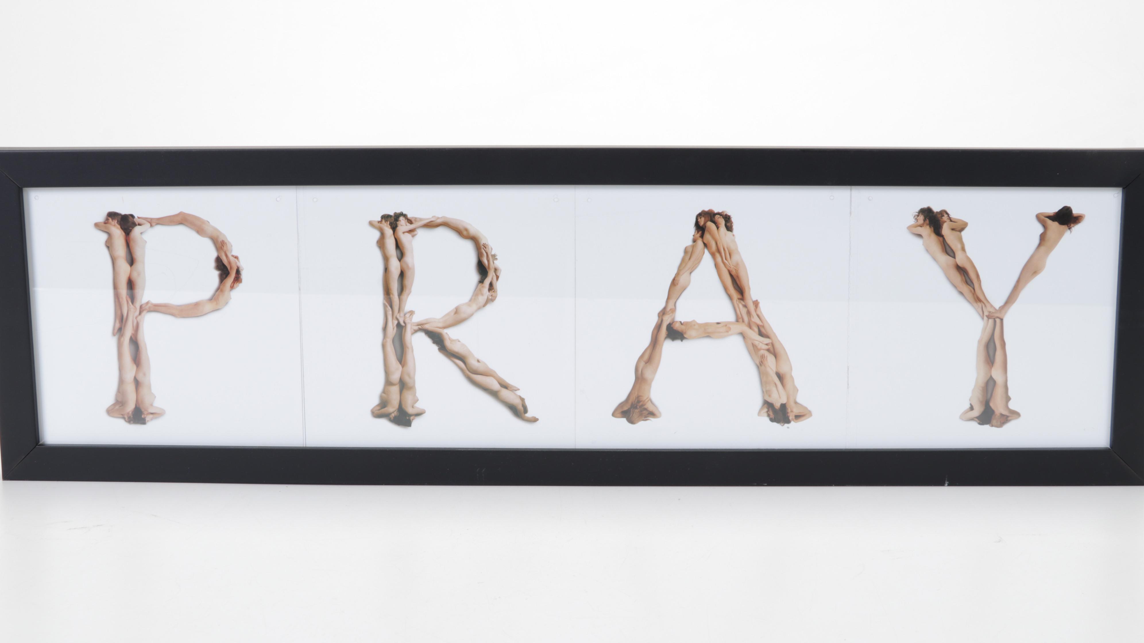 Posed Nudes Offset Lithographs From "Belles Lettres: A Photo-Alphabet," 1971