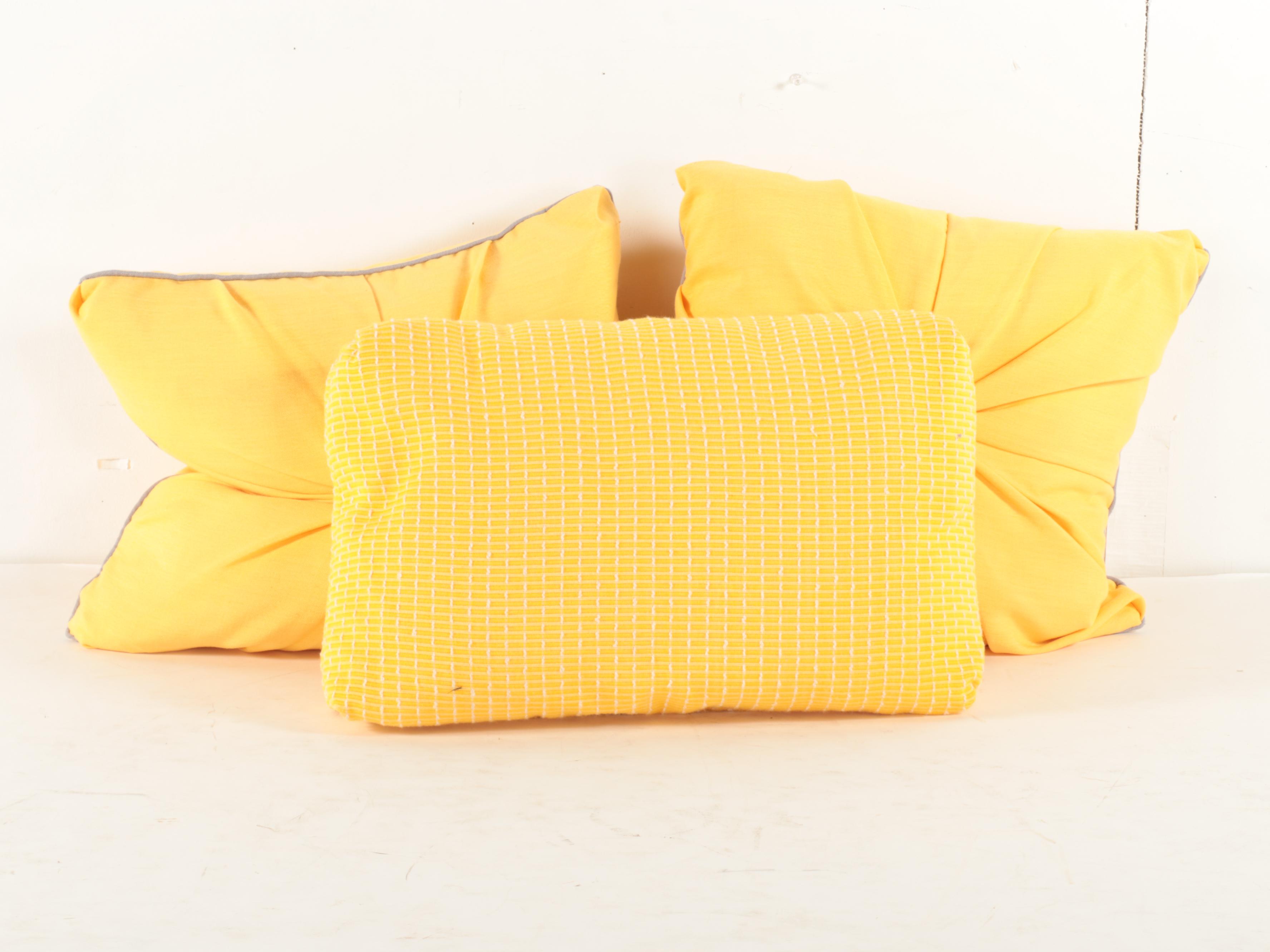 Thrō, Gloster and Other Accent Pillows With Caroline Grace Wool Throw