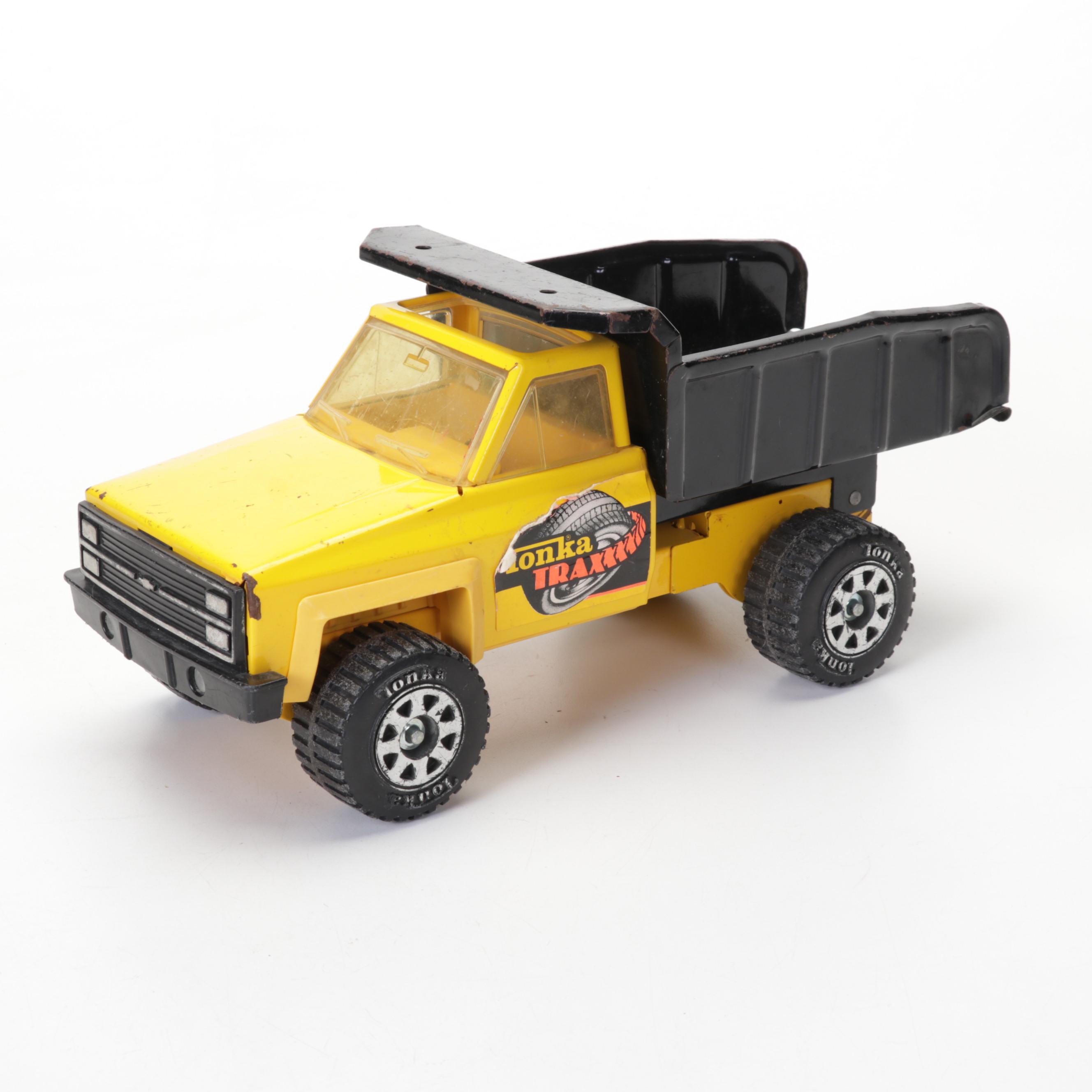 Tonka Toys Diecast Trucks and Attachments, Late 20th Century