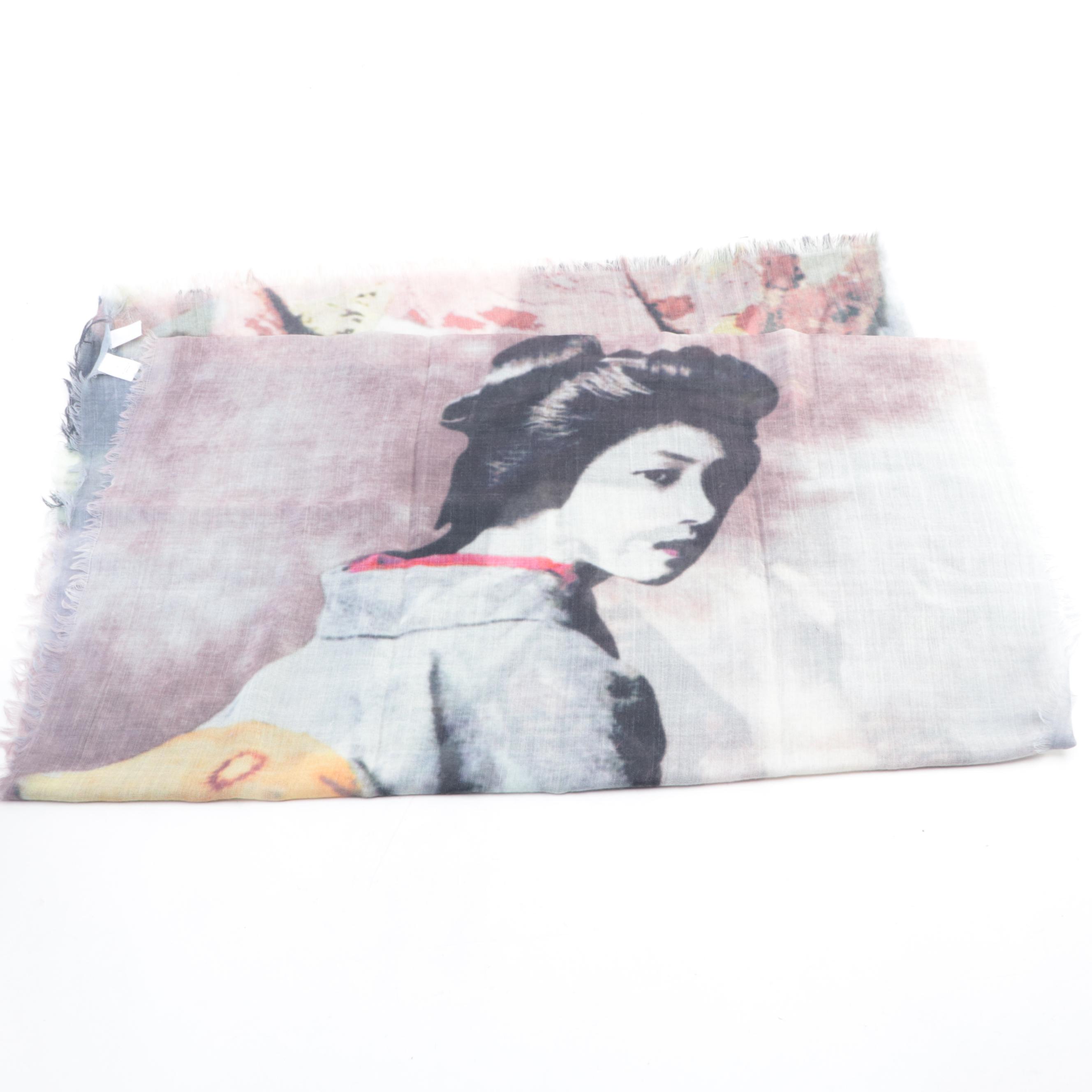 Charter Club Cashmere Scarf with Other Cotton and Wool Scarves