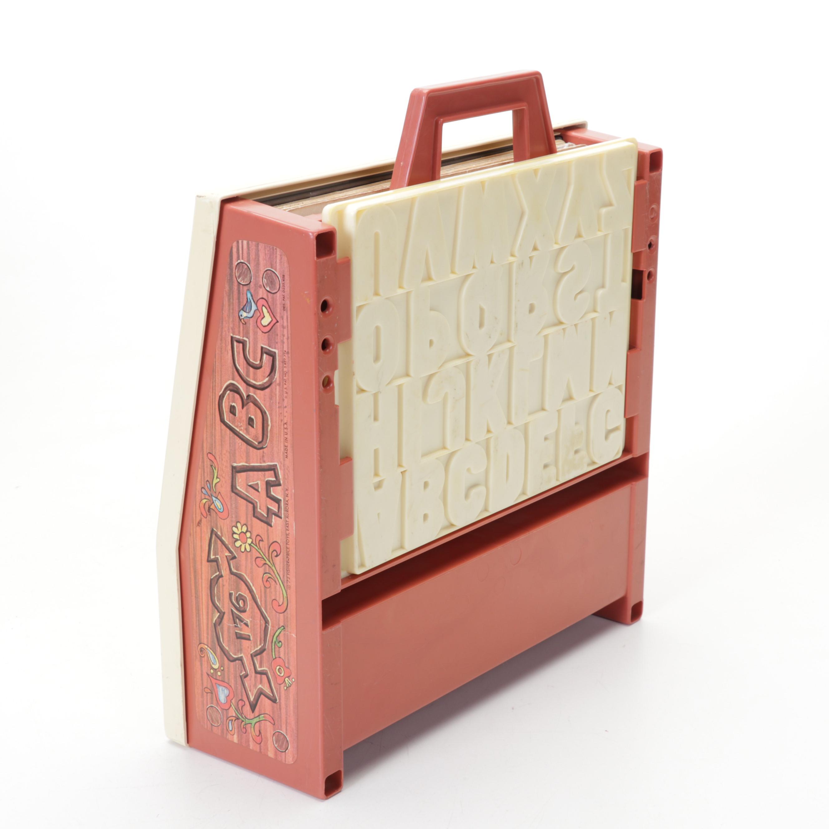 Fisher-Price and Tom Thumb Toys Featuring "Junior Circus" and "School Day Desk"