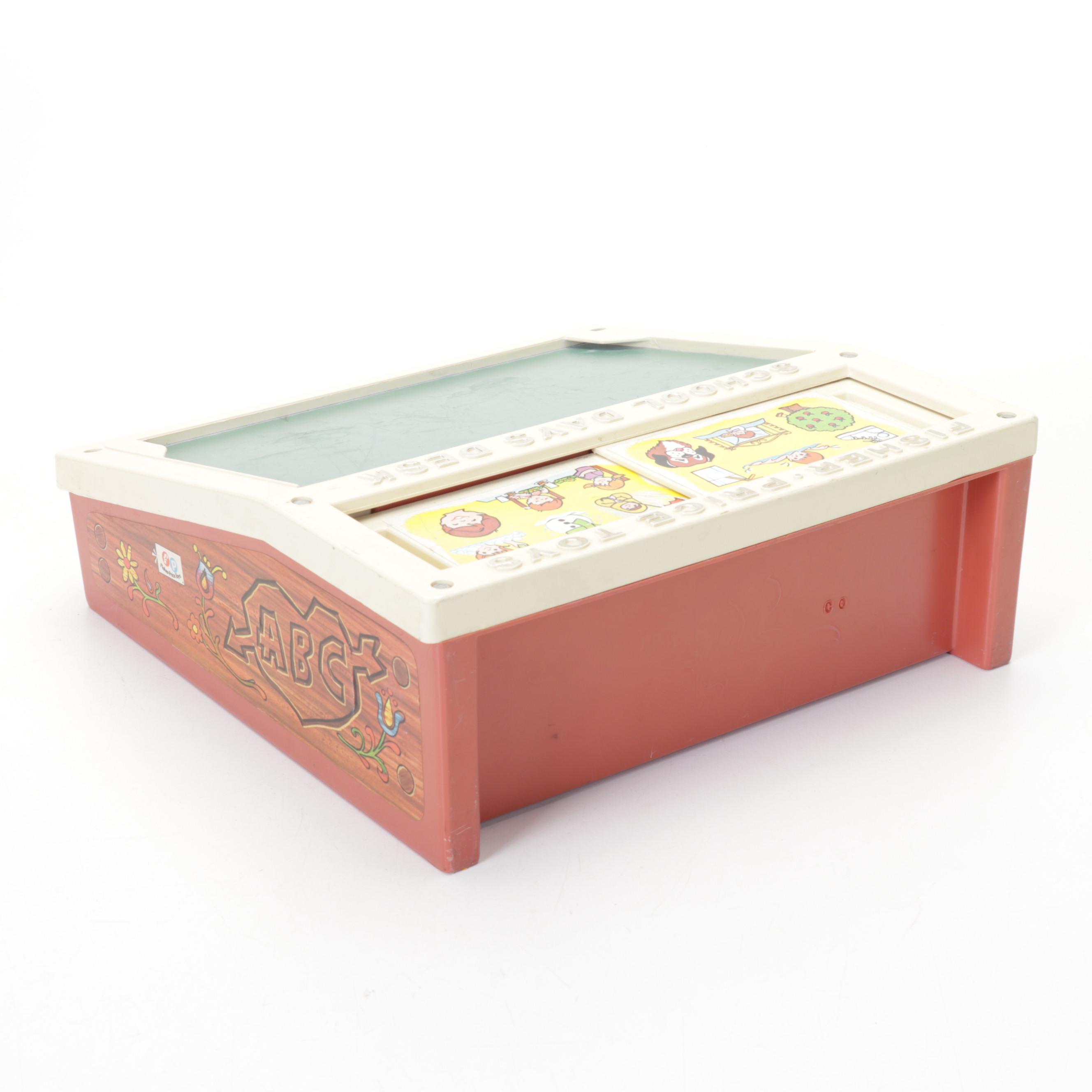 Fisher-Price and Tom Thumb Toys Featuring "Junior Circus" and "School Day Desk"