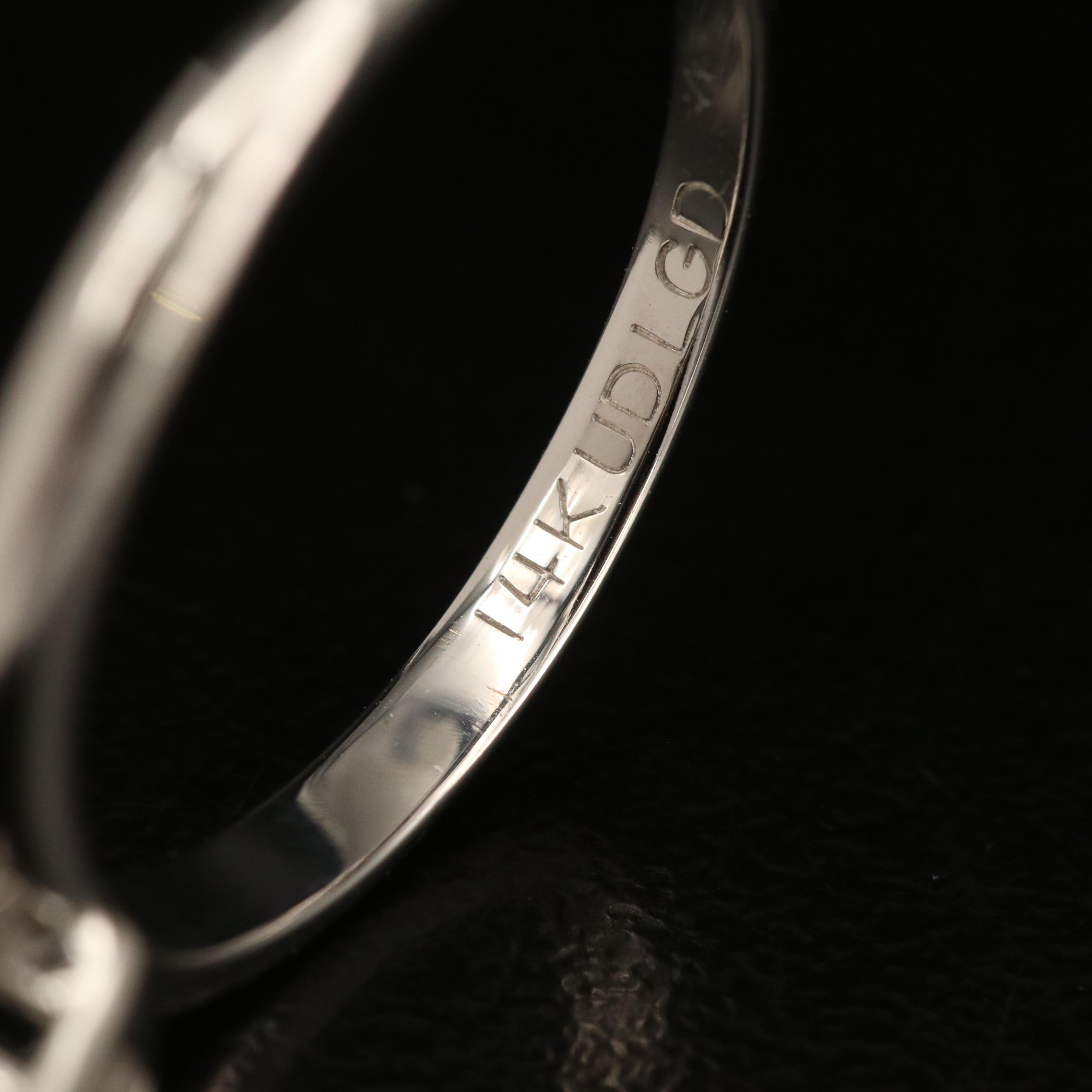 14K 0.55 CT Lab Grown Diamond Solitaire Ring