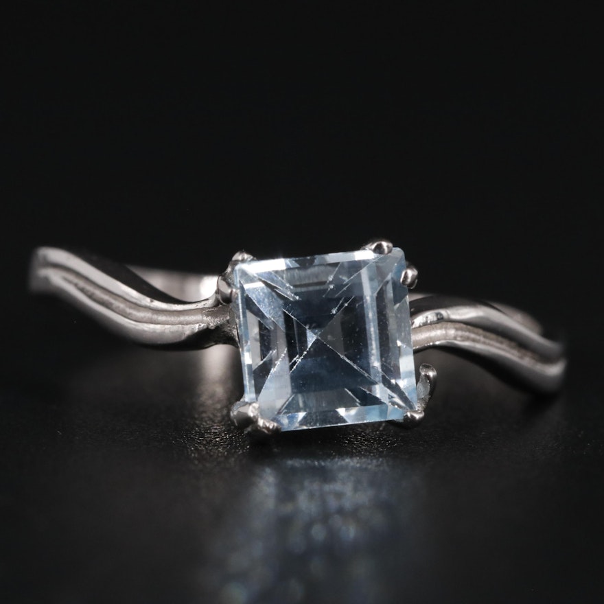 Sterling Blue Topaz Ring