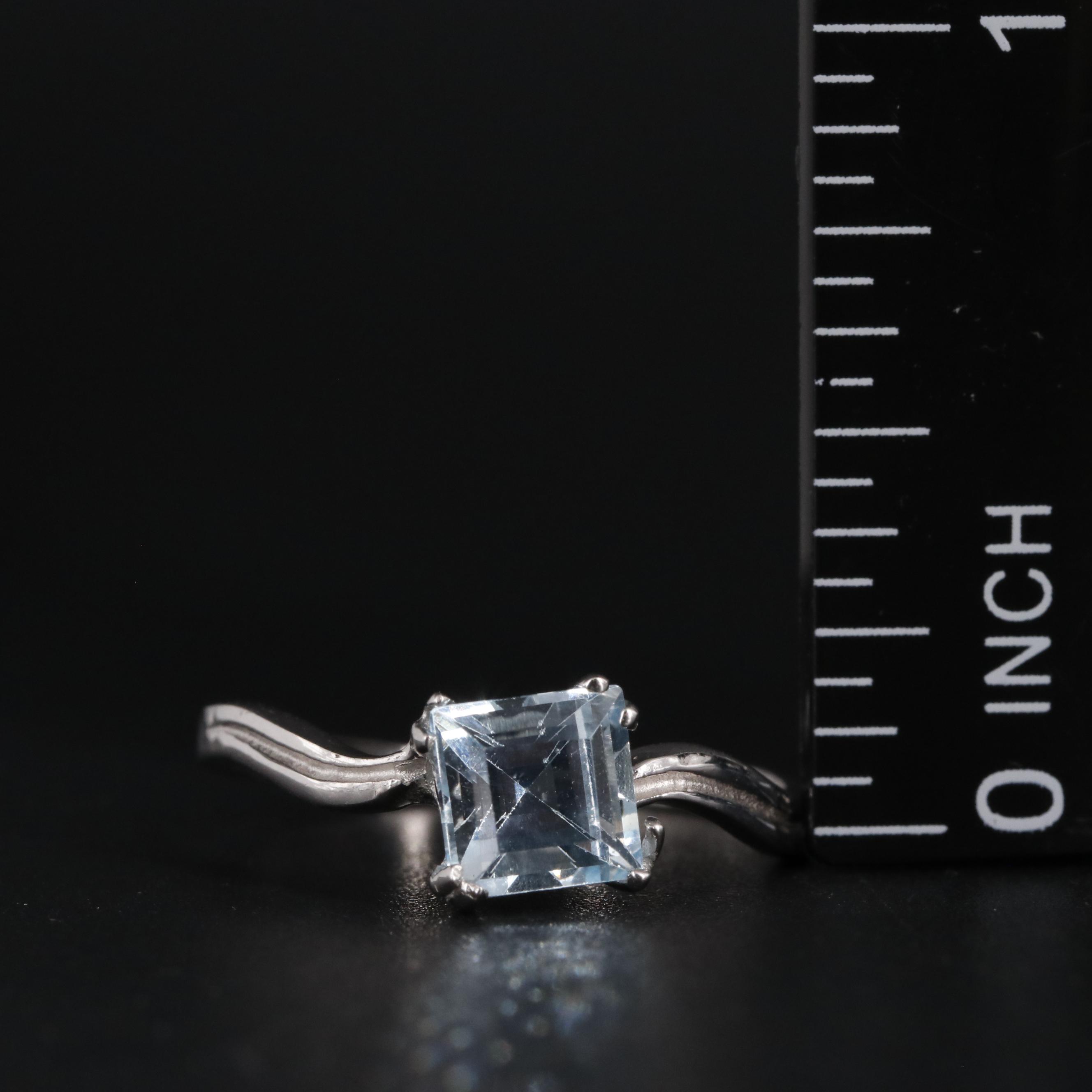 Sterling Blue Topaz Ring