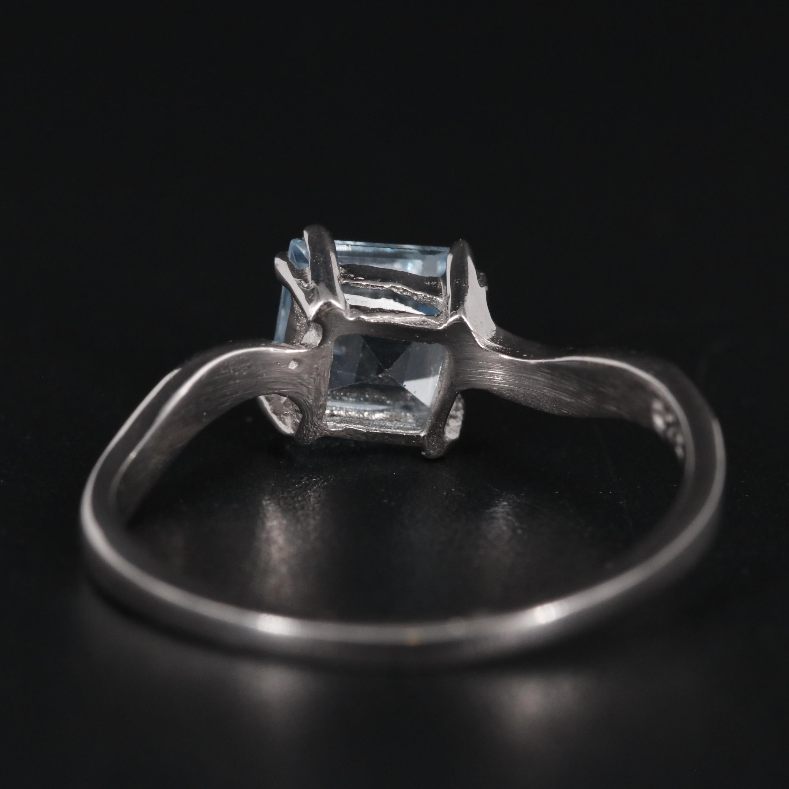 Sterling Blue Topaz Ring