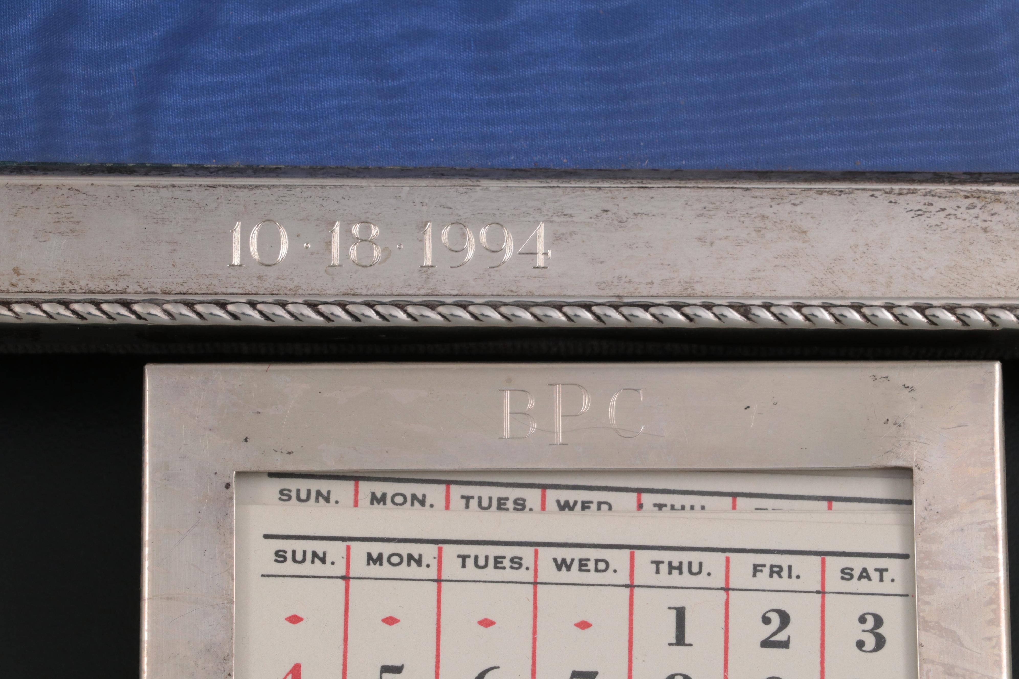 American and English Sterling Silver Tableware and Décor