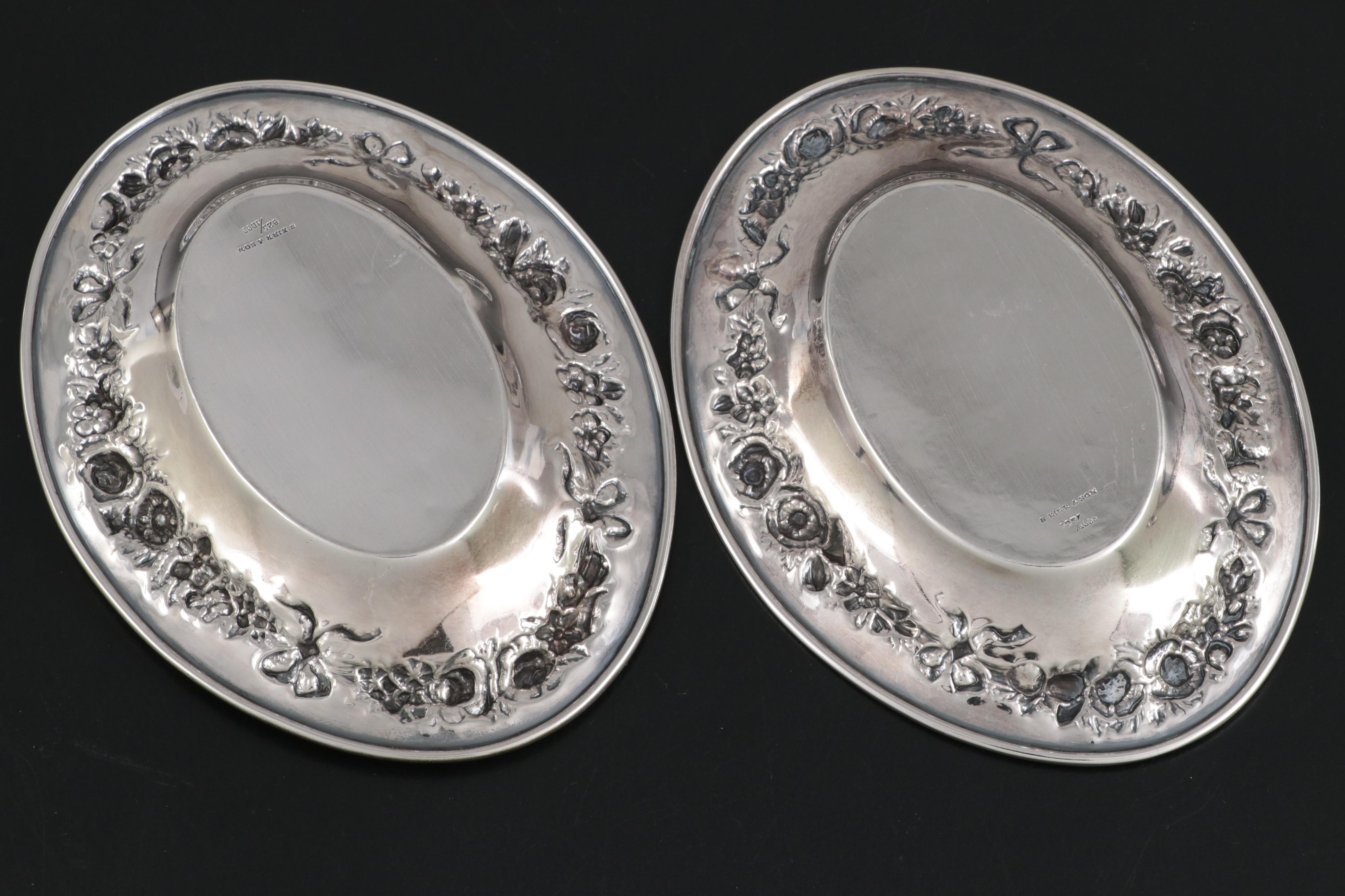 American and English Sterling Silver Tableware and Décor
