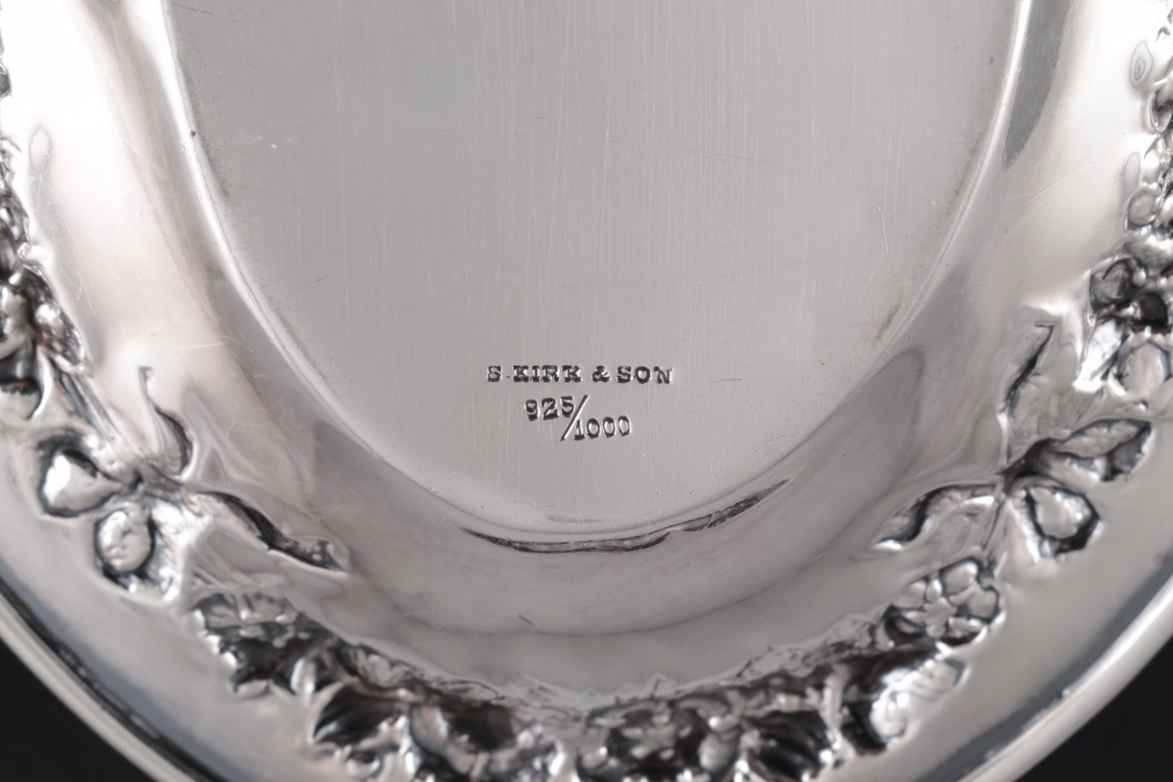 American and English Sterling Silver Tableware and Décor