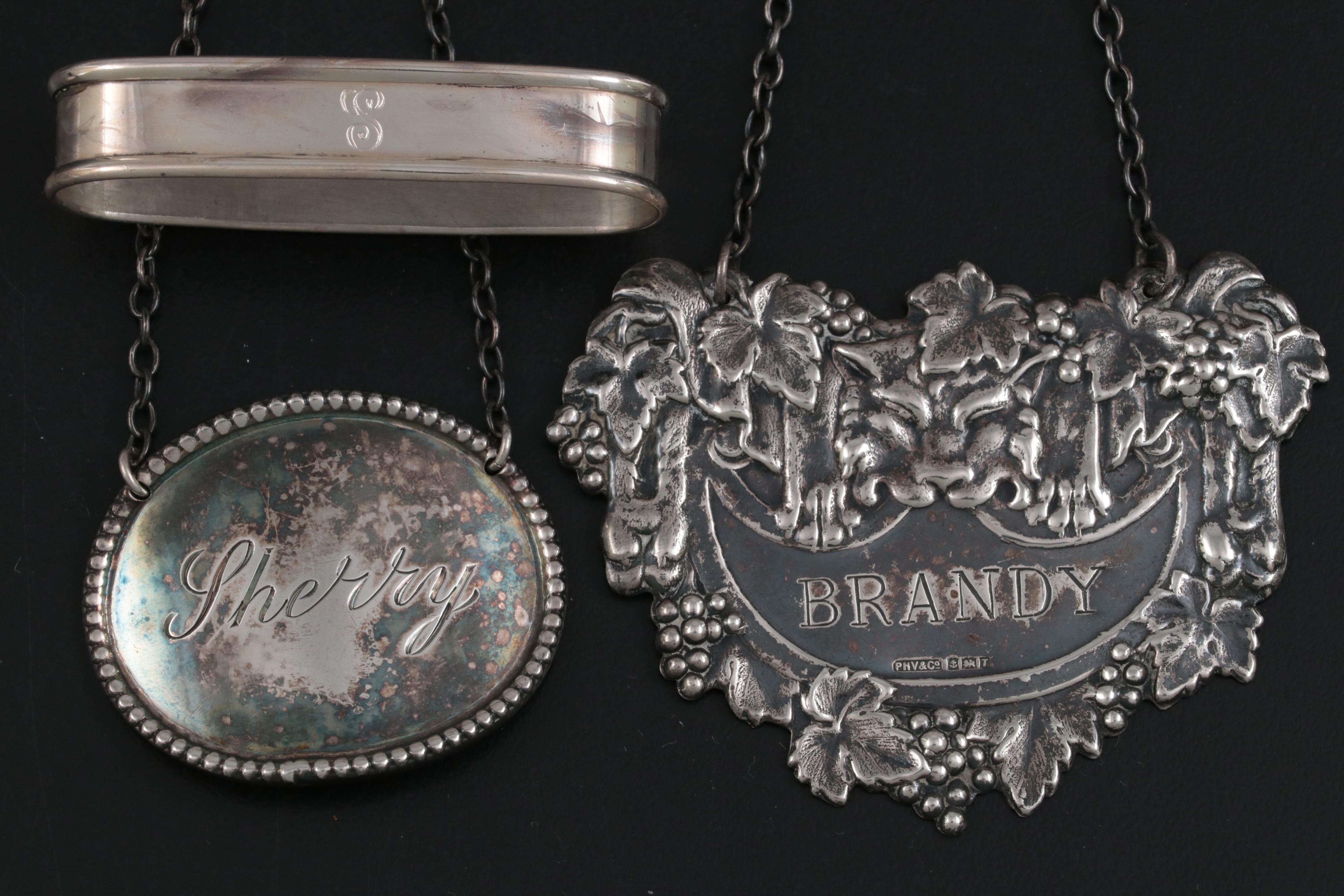 American and English Sterling Silver Tableware and Décor