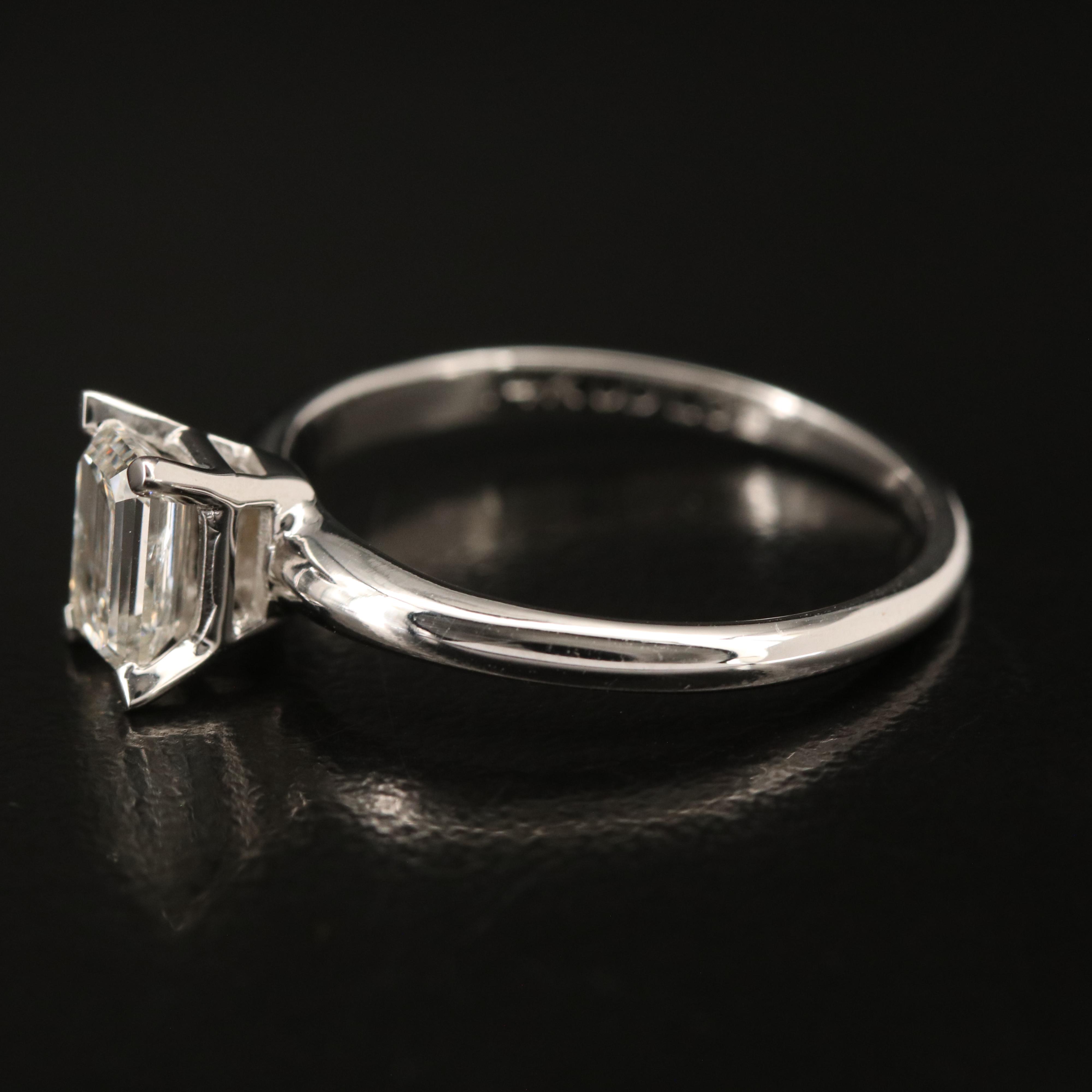 14K 0.63 CT Lab Grown Diamond Solitaire Ring