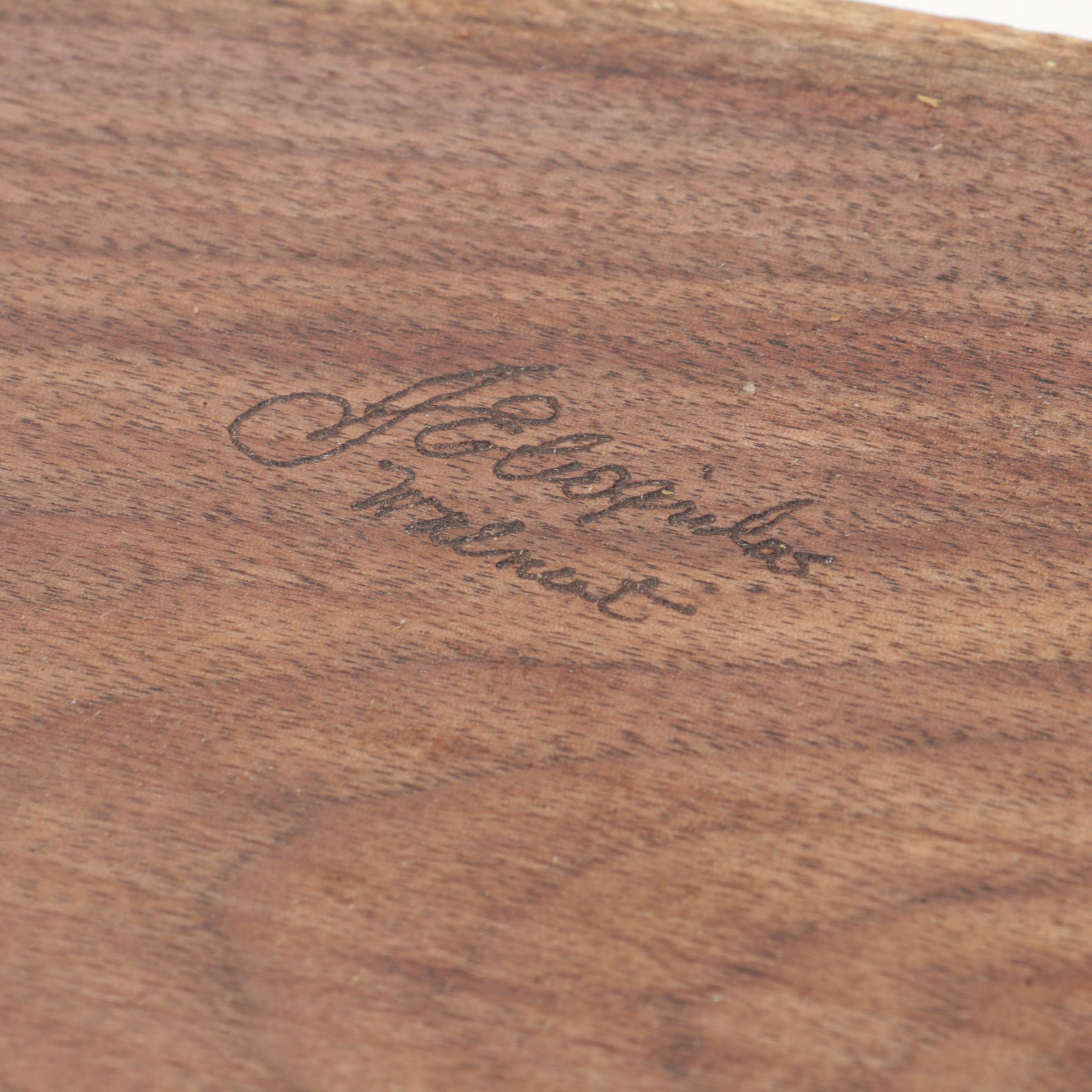 Jim Eliopulos Turned Box Elder Bowl, Maple Bird Sculpture, & Cutting Board