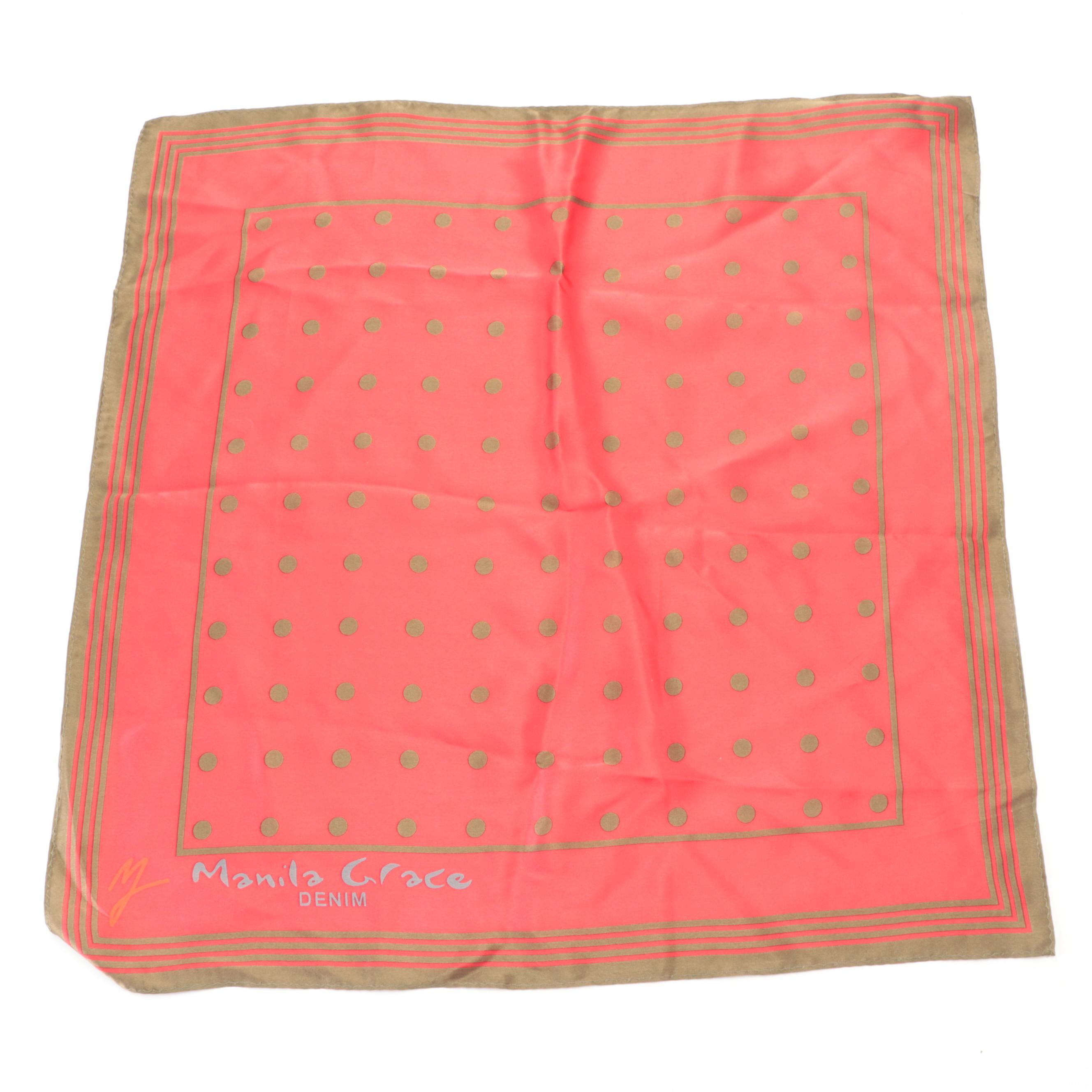 Seaward & Stern of London Silk Scarf with Manila Grace and Other Scarves