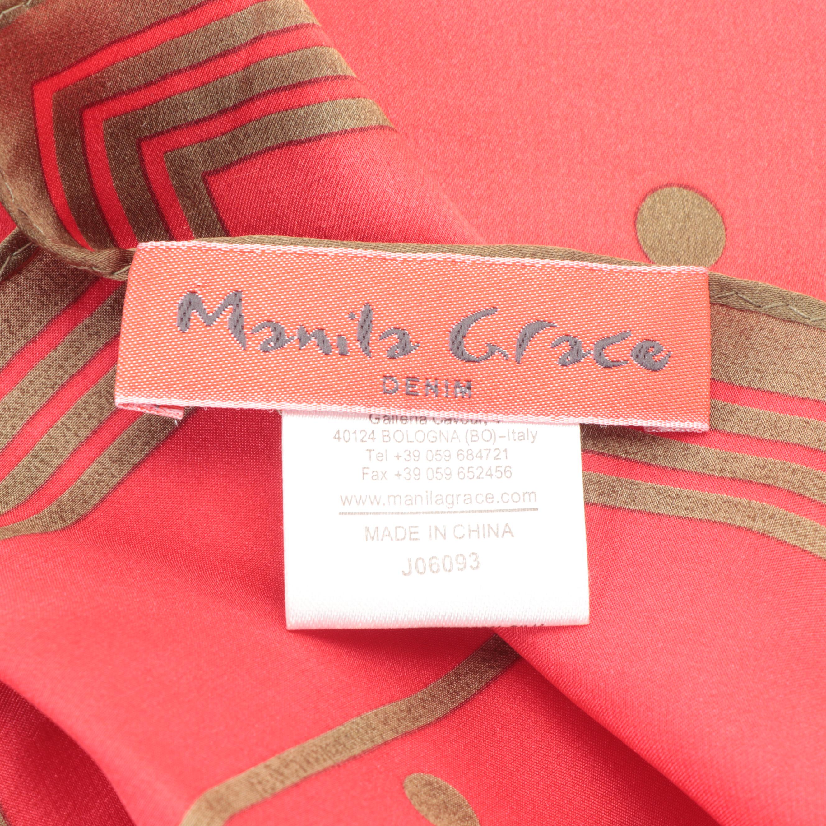 Seaward & Stern of London Silk Scarf with Manila Grace and Other Scarves