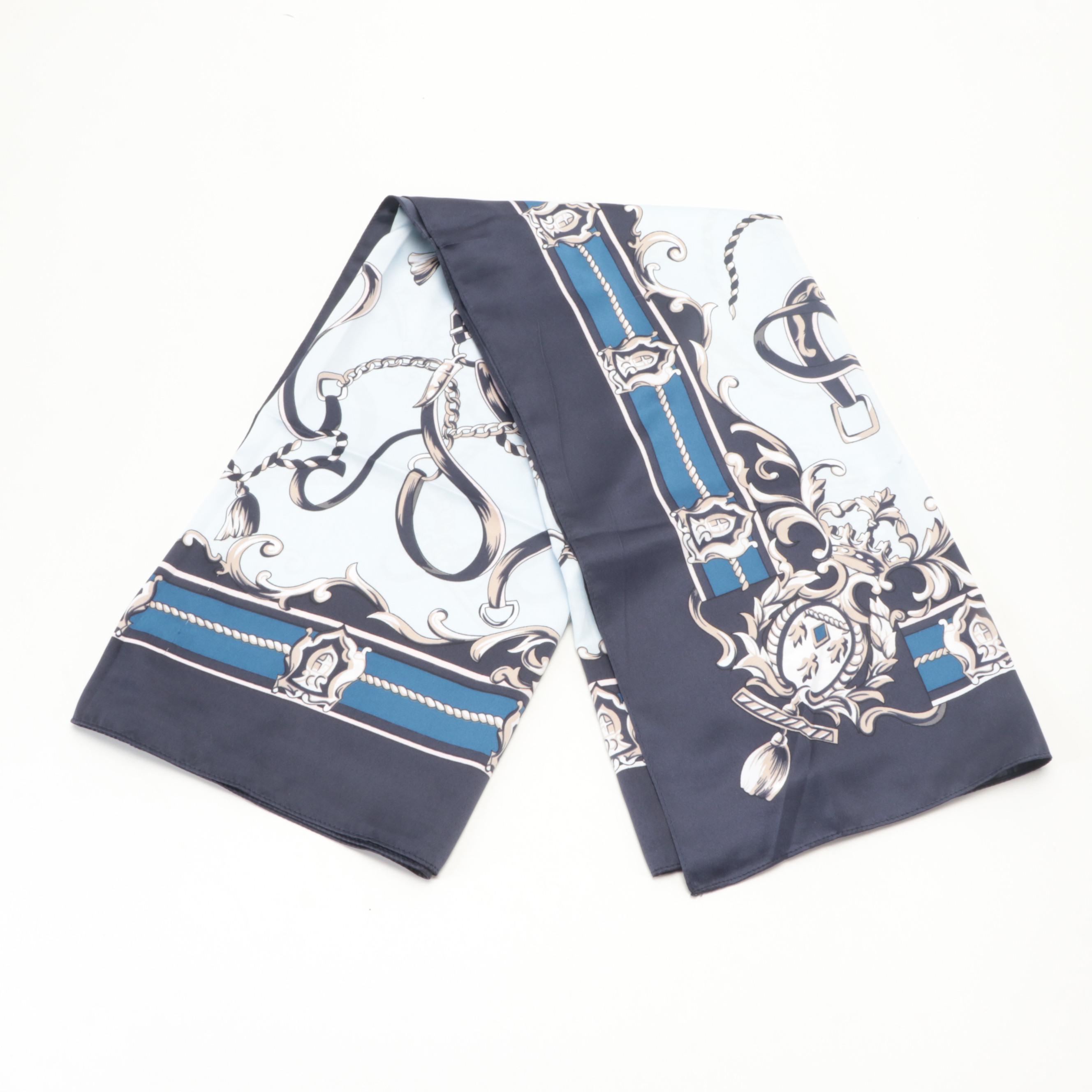 Seaward & Stern of London Silk Scarf with Manila Grace and Other Scarves