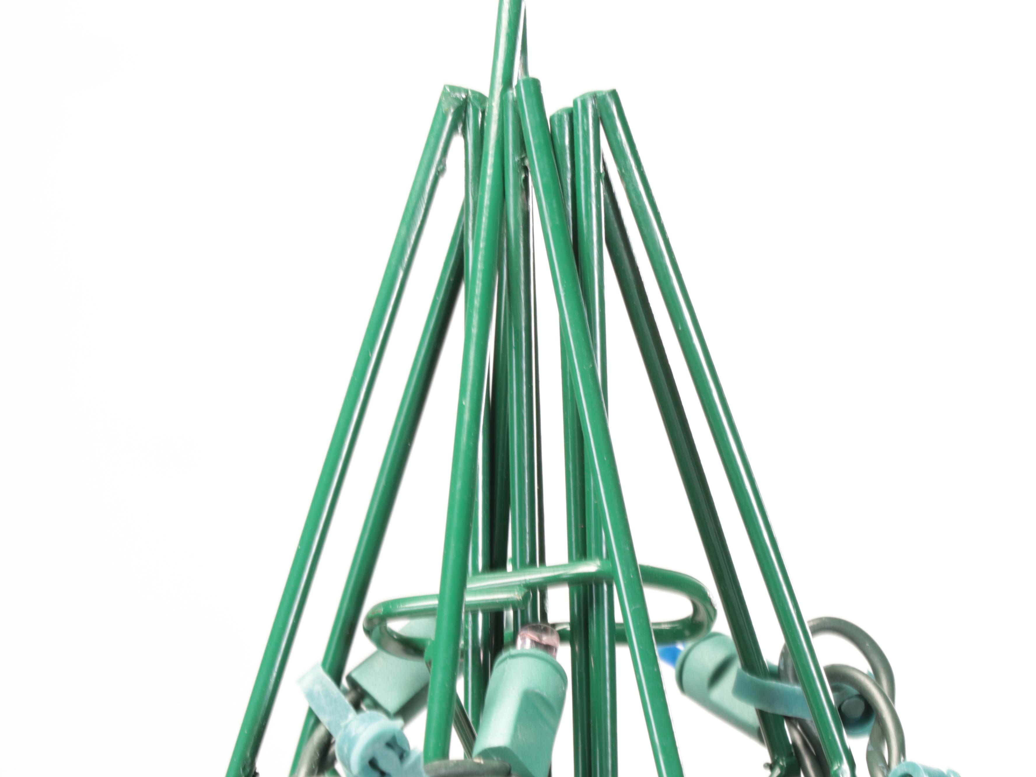 Folding LED Pre-Lit Christmas Tree Displays