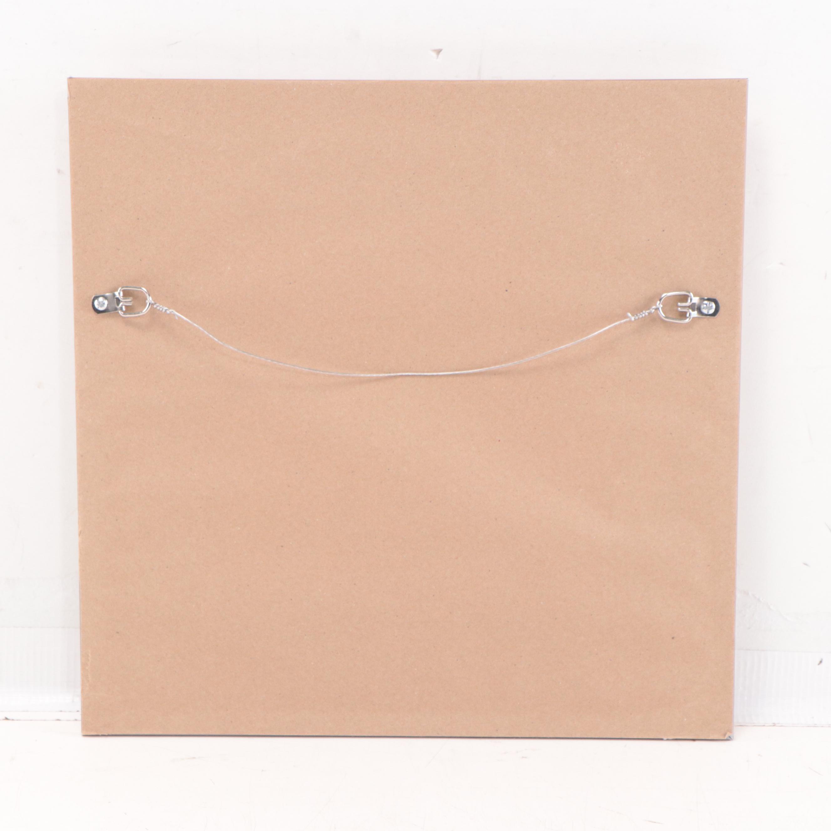 Figural Oil Painting of Girl and Cat, 21st Century