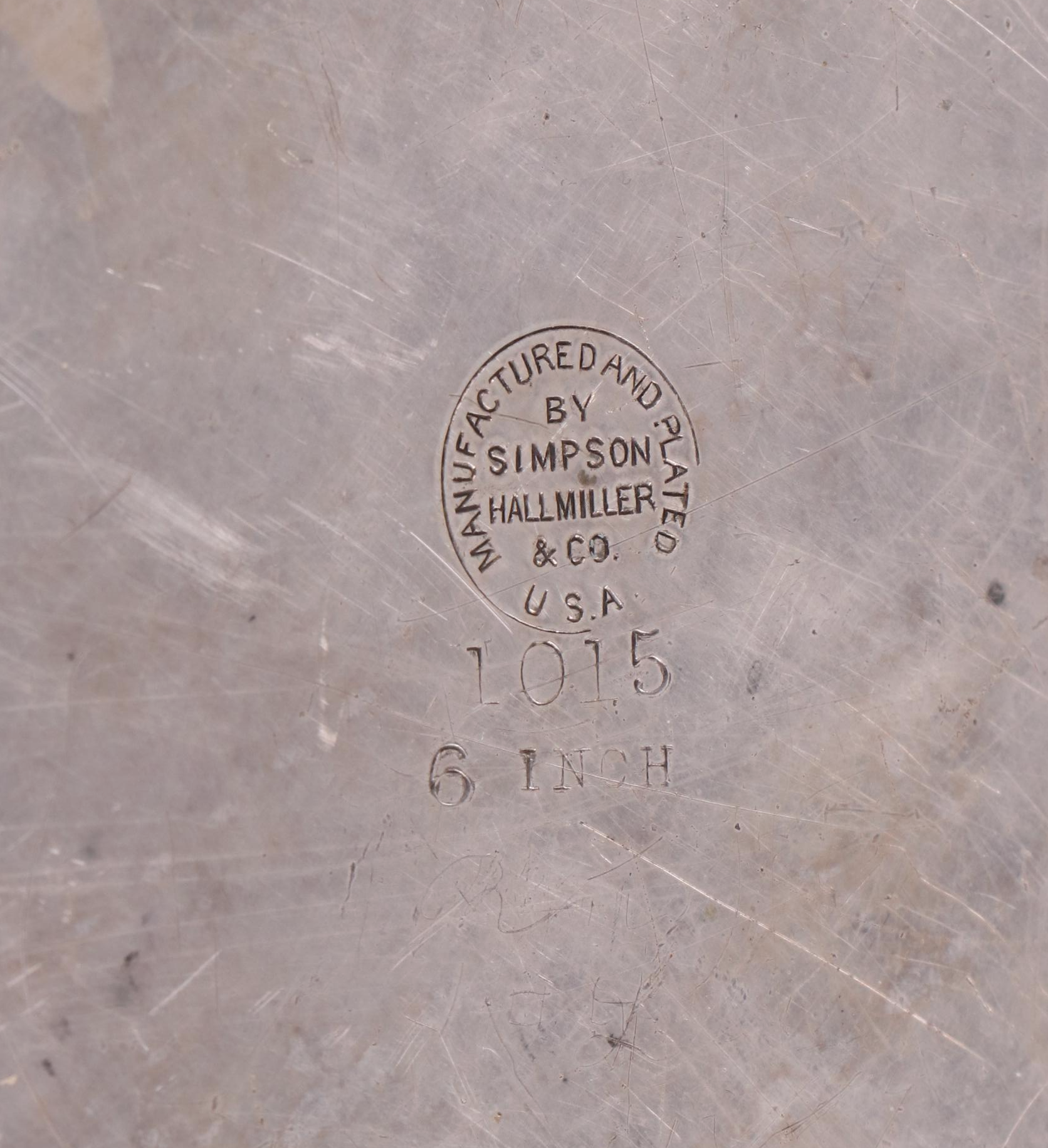 Pairpoint Mfg. Co. Silver Plate Meat Platter with Other Silver Plate Serveware