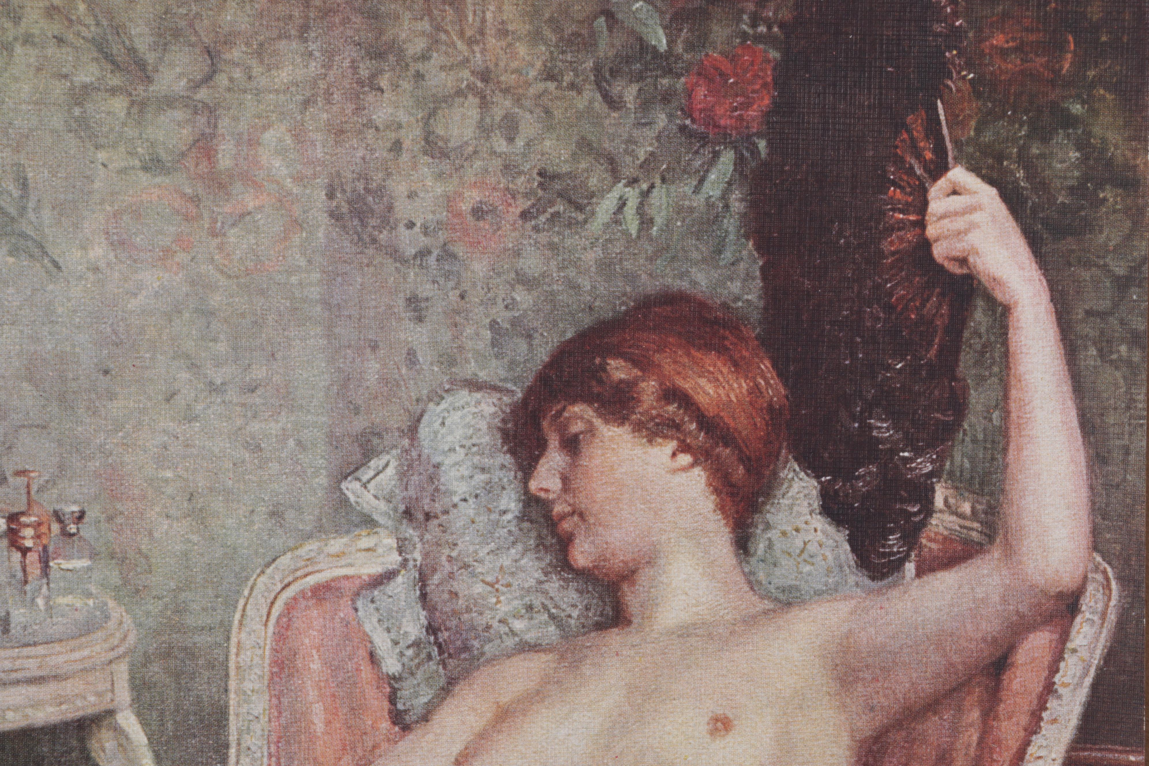 Offset Lithograph After Jean Monti From "La Beauté de la Femme Dans l'Art"